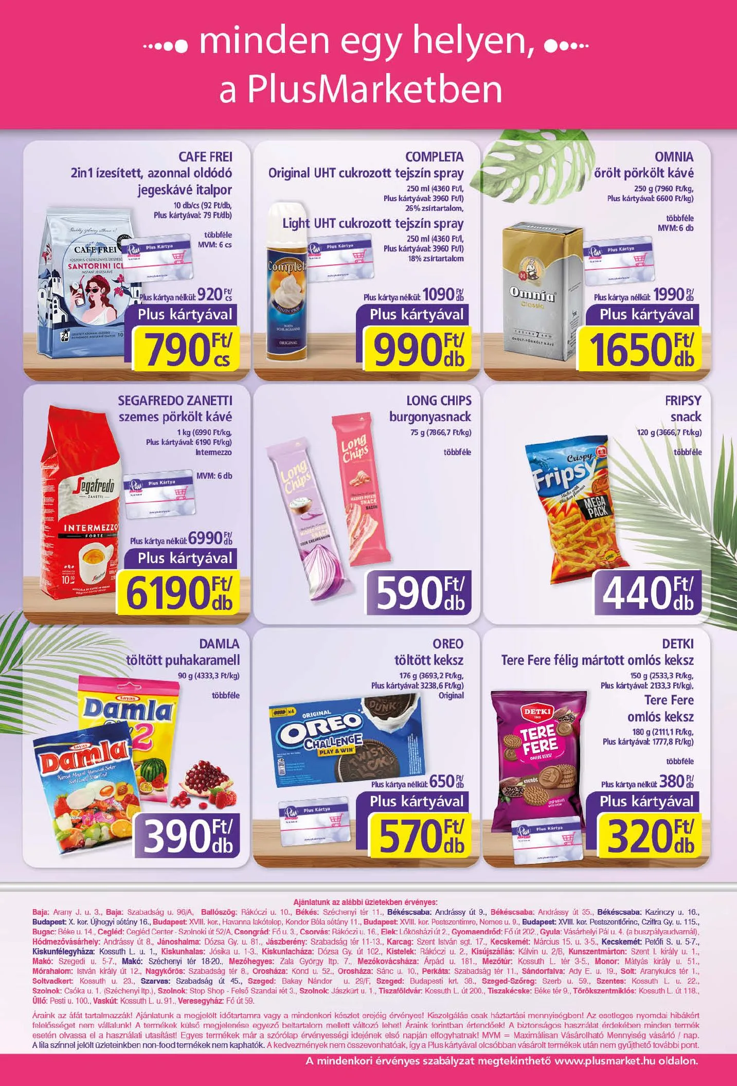 Plus akciós újság Market 06.04–06.13 – 8. oldal