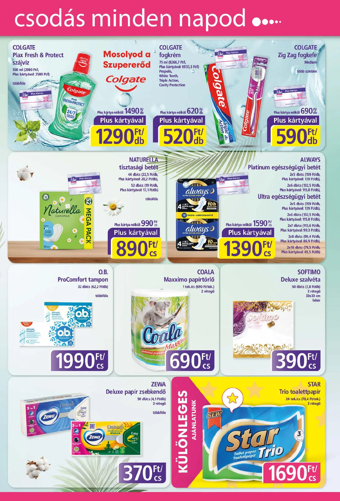 Plus akciós újság Market 06.18–06.27 – 5. oldal