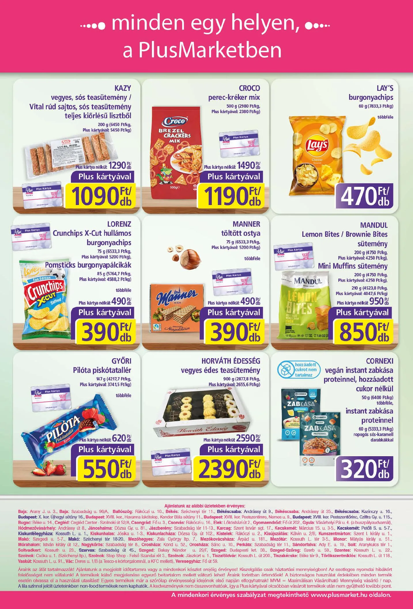 Plus akciós újság Market 06.18–06.27 – 8. oldal
