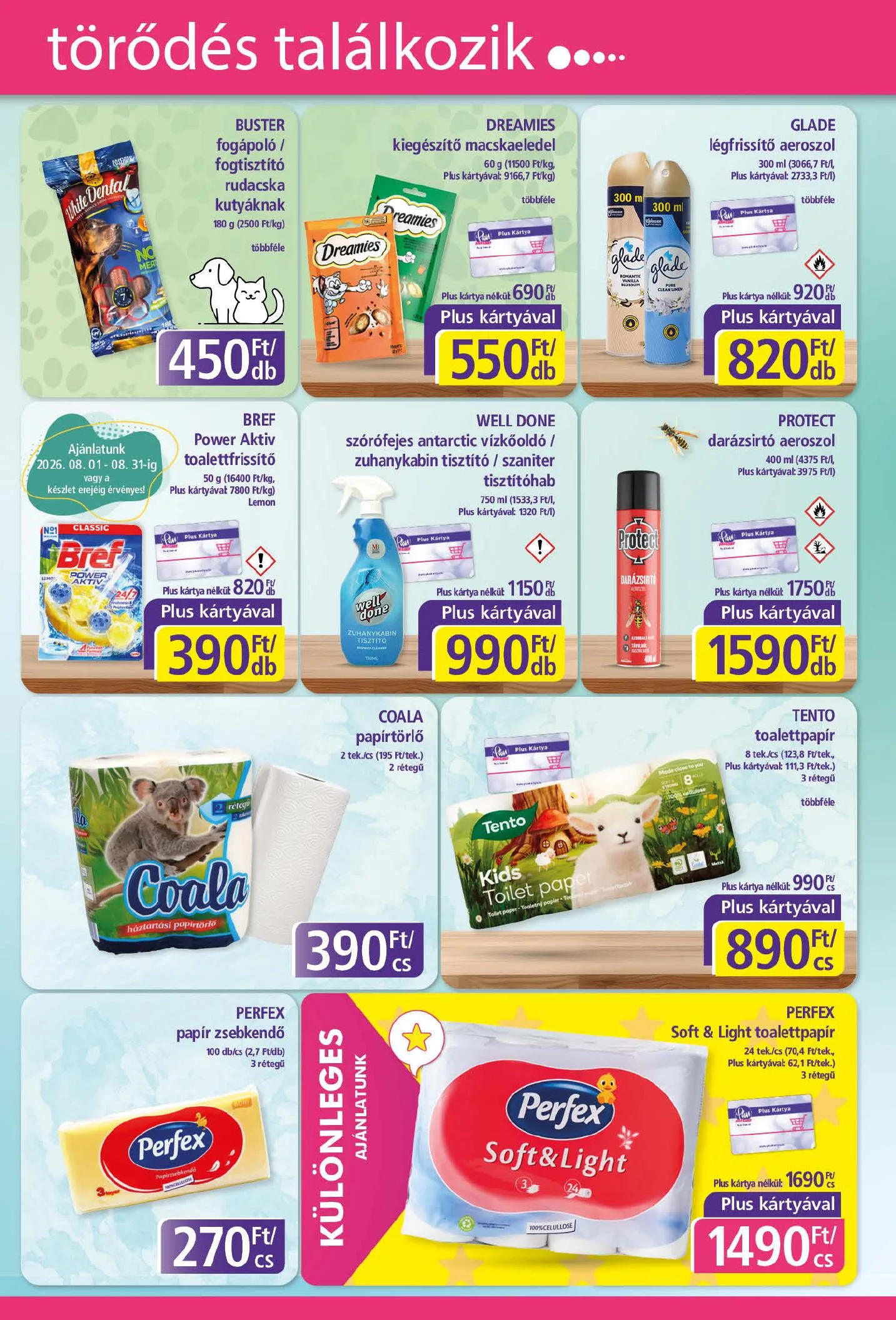 Plus akciós újság Market 08.05–08.15 – 3. oldal