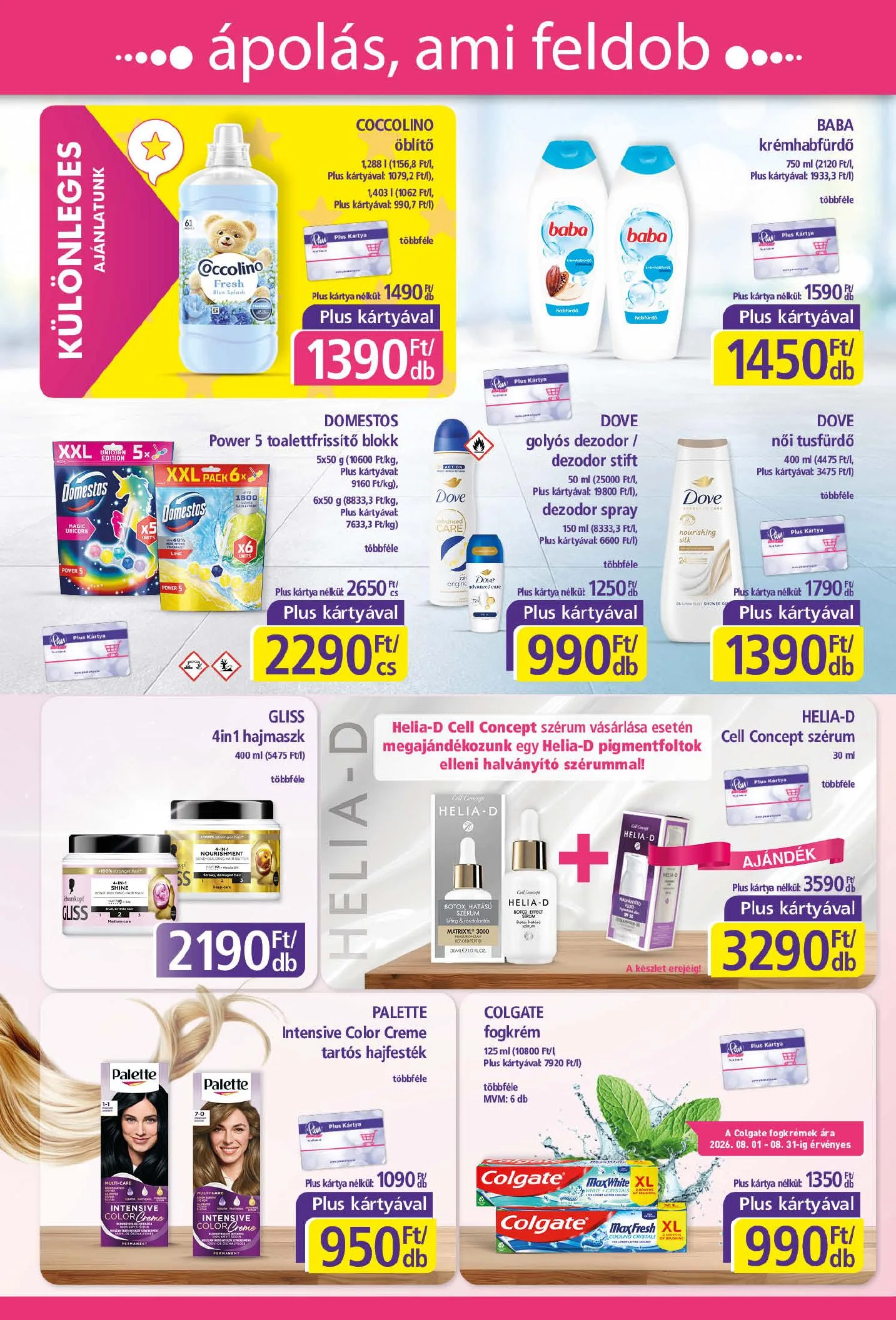 Plus akciós újság Market 08.05–08.15 – 4. oldal