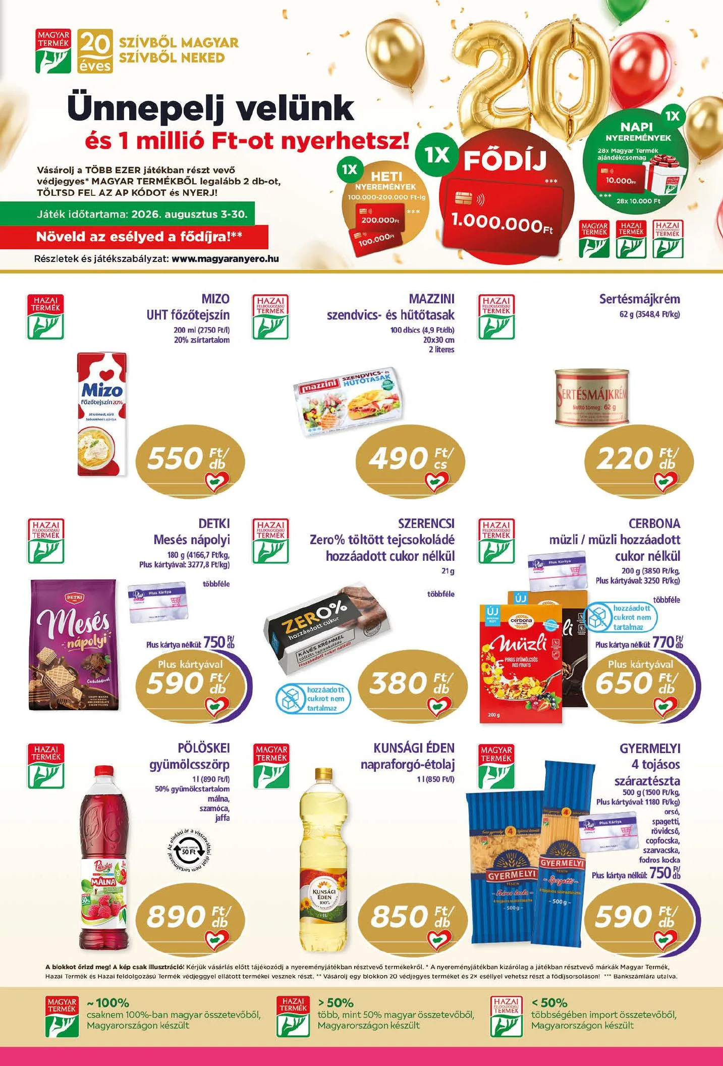 Plus akciós újság Market 08.05–08.15 – 5. oldal
