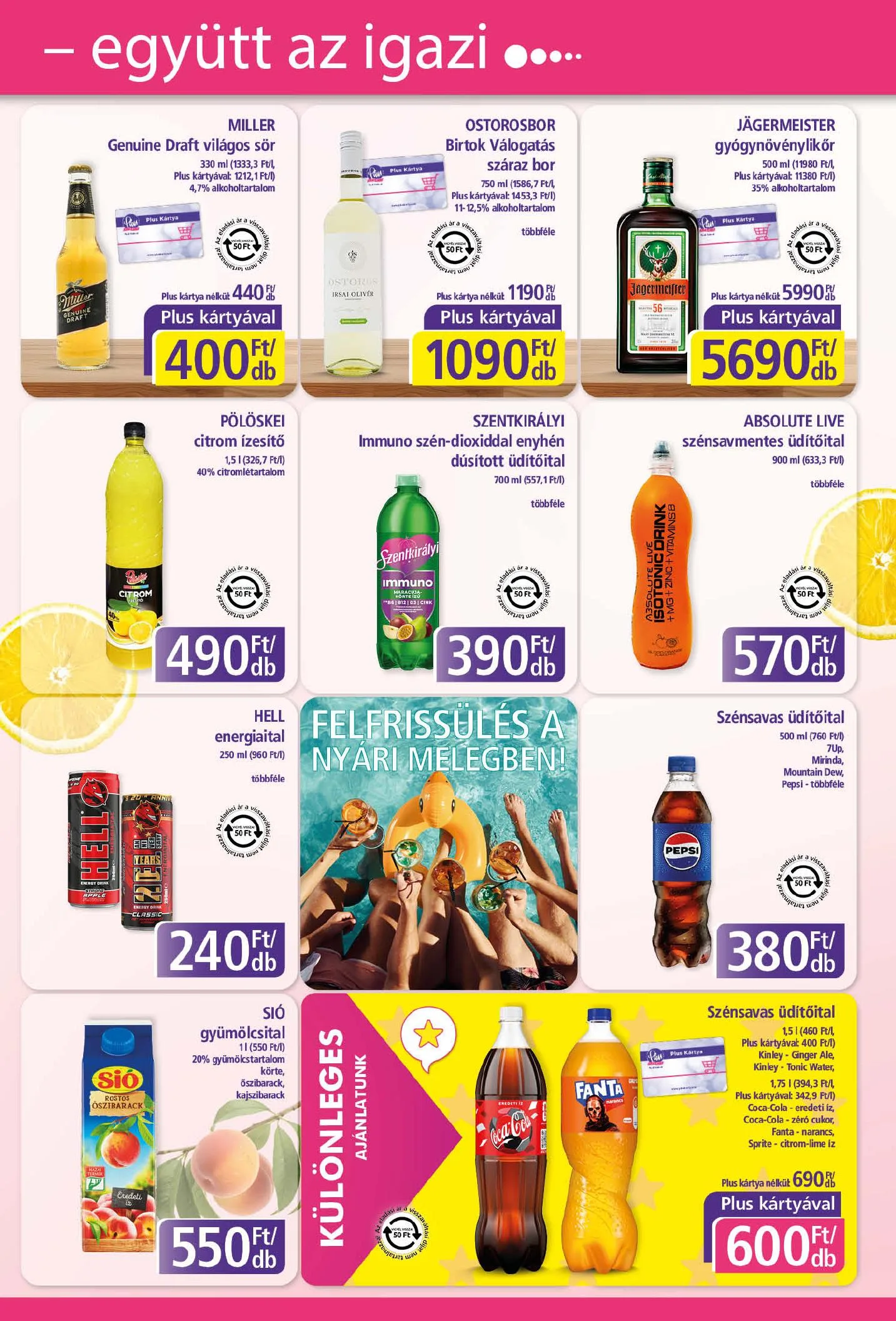 Plus akciós újság Market 08.05–08.15 – 7. oldal