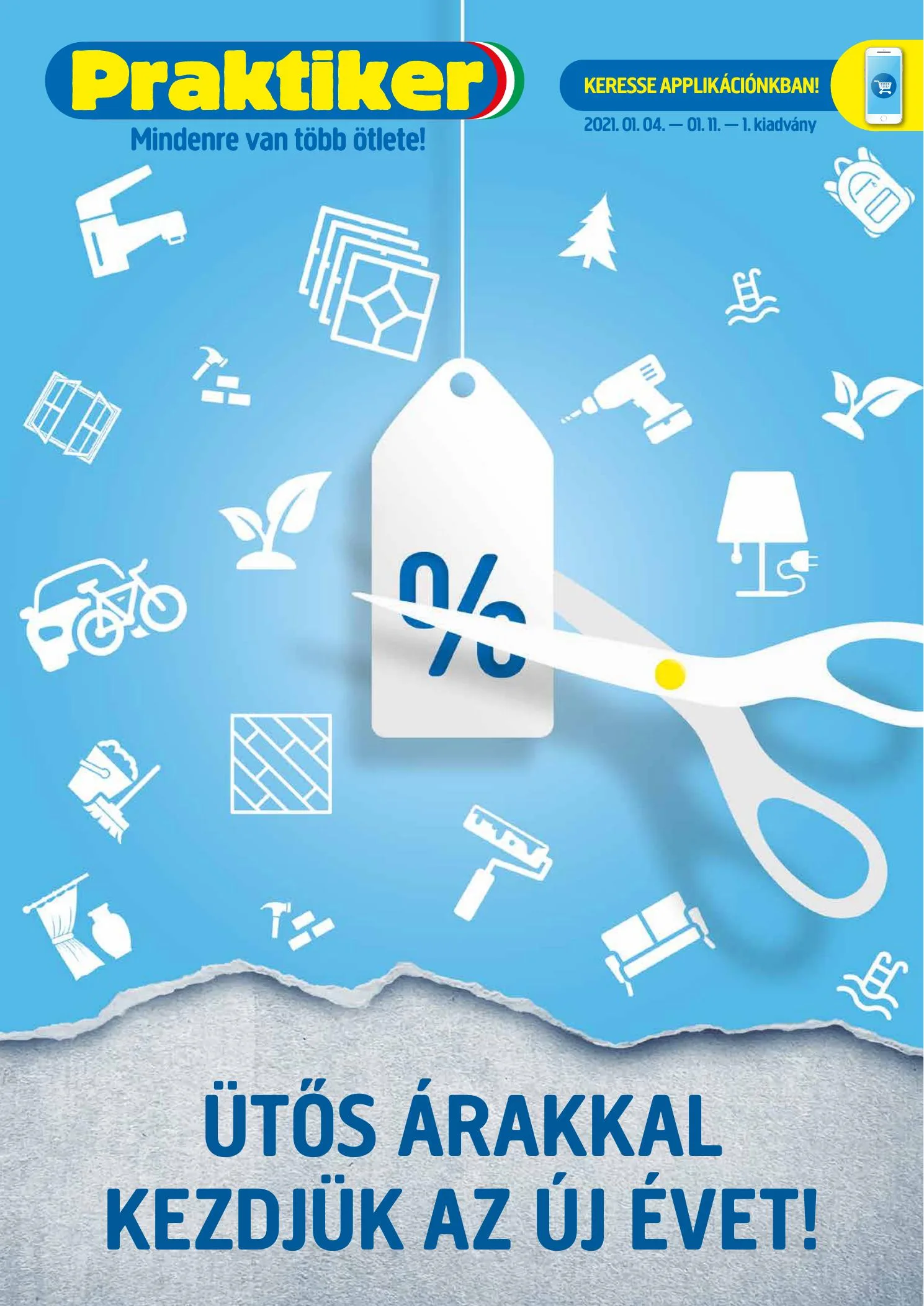 Praktiker akciós újság 01.04–01.11