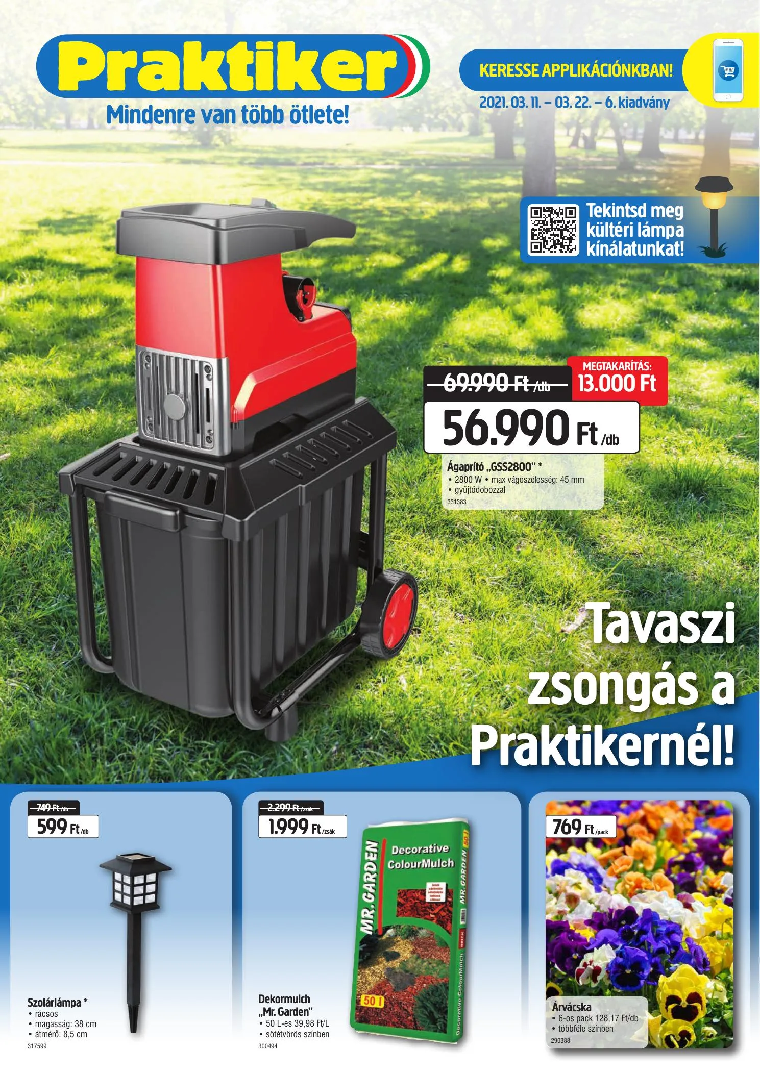 Praktiker akciós újság 03.11–03.22