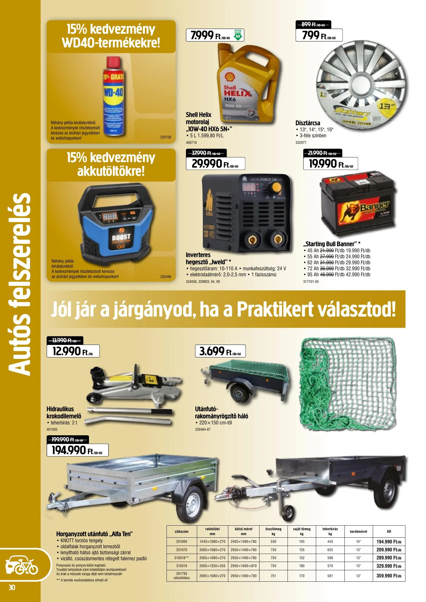 Praktiker akciós újság 03.25–04.03 – 30. oldal