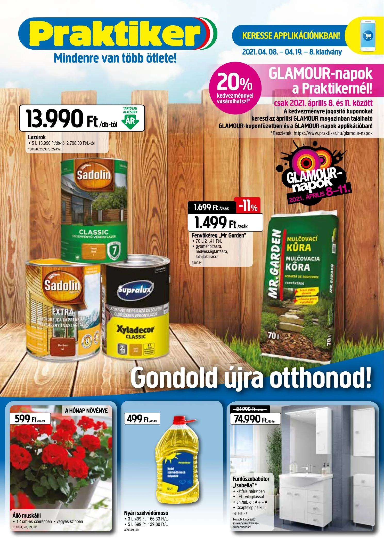 Praktiker akciós újság 04.08–04.19