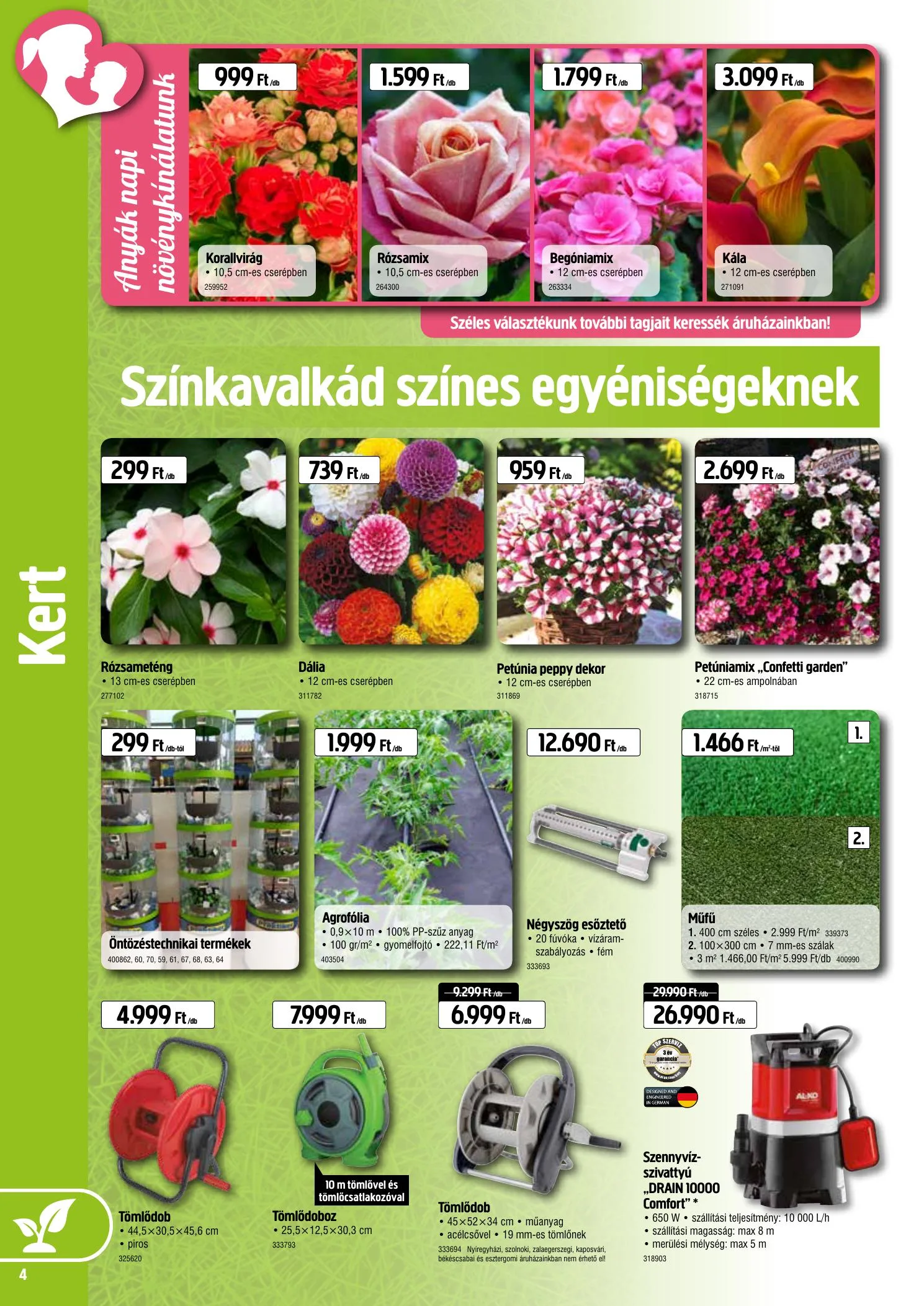 Praktiker akciós újság 04.22–05.03 – 4. oldal