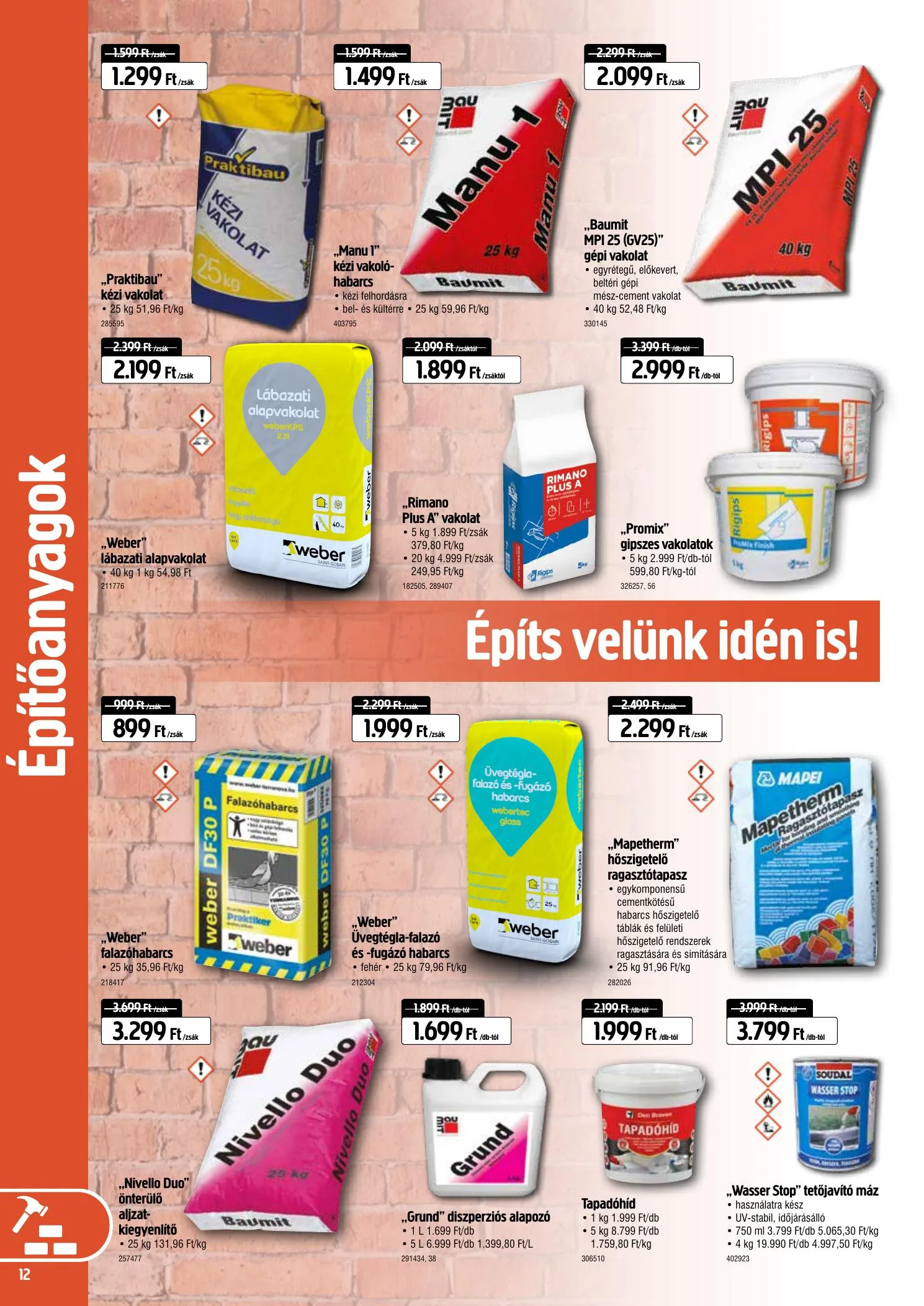 Praktiker akciós újság 05.06–05.17 – 12. oldal