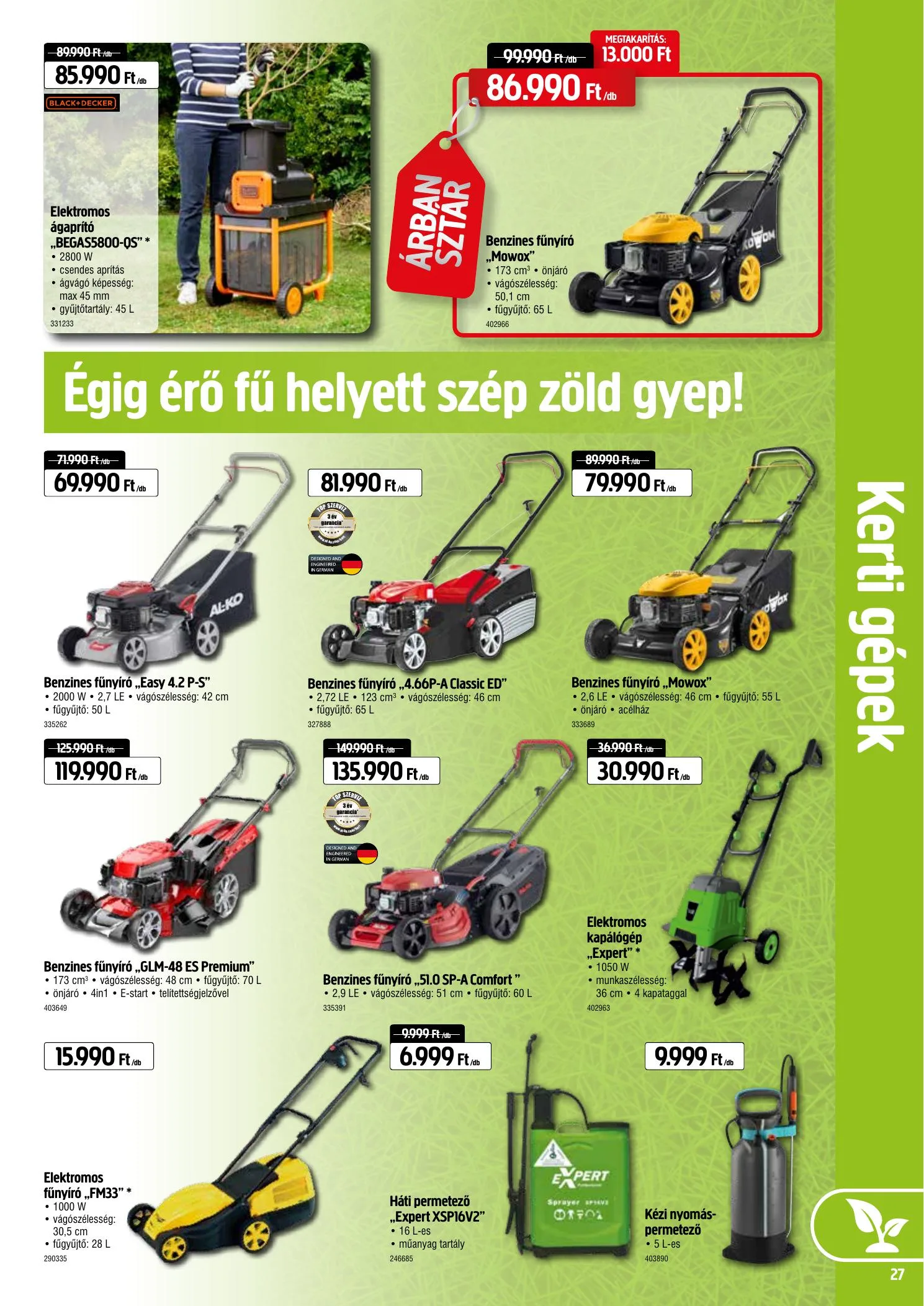 Praktiker akciós újság 05.06–05.17 – 27. oldal