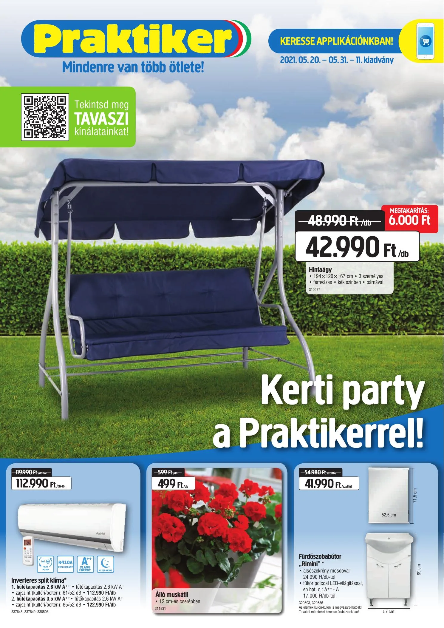 Praktiker akciós újság 05.20–05.31
