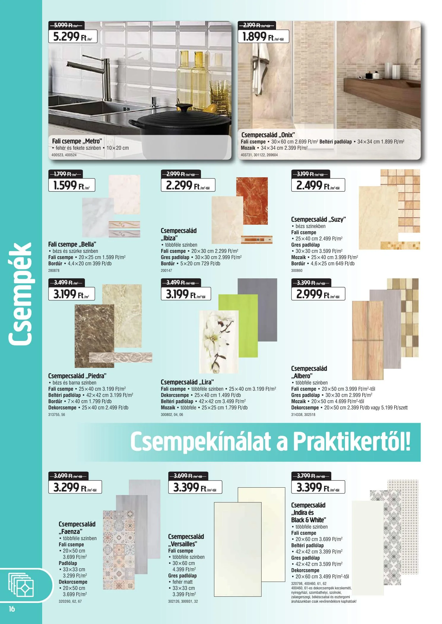 Praktiker akciós újság 08.26–09.06 – 16. oldal