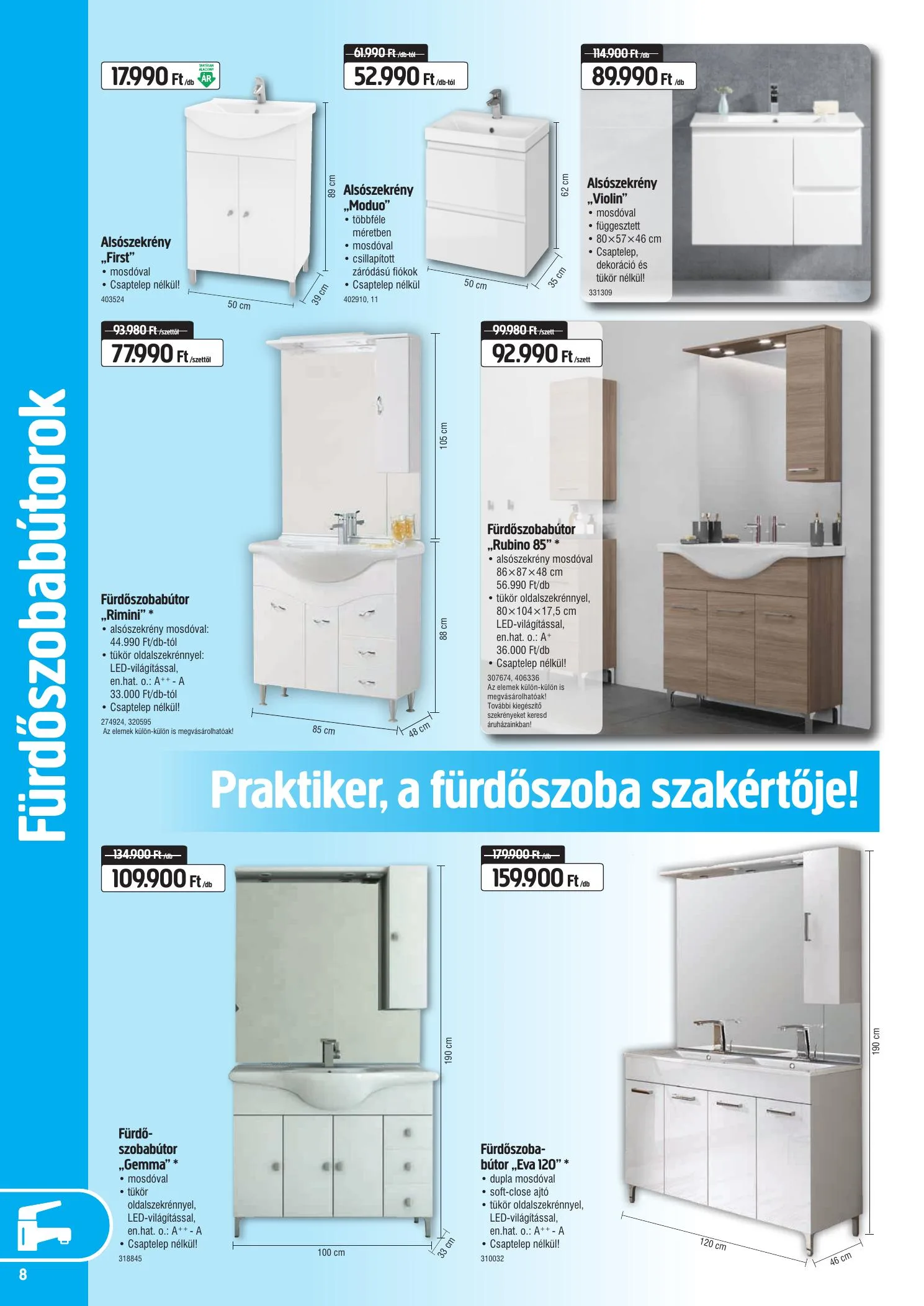 Praktiker akciós újság 08.26–09.06 – 8. oldal