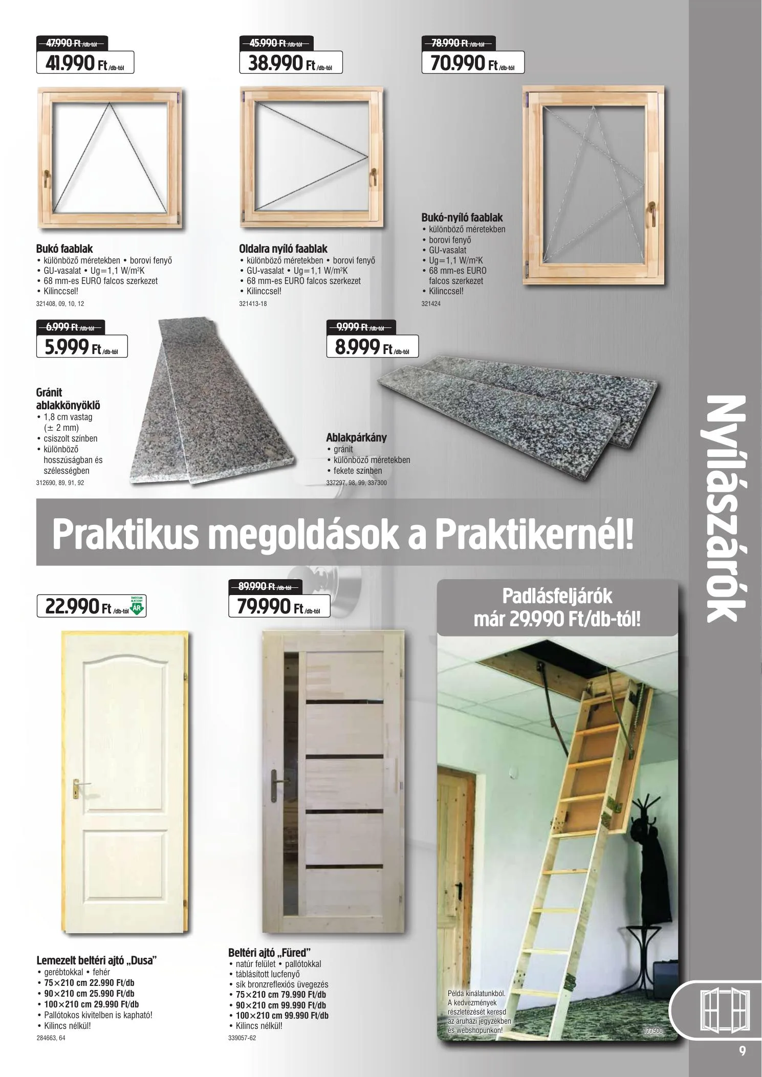 Praktiker akciós újság 09.09–09.20 – 9. oldal