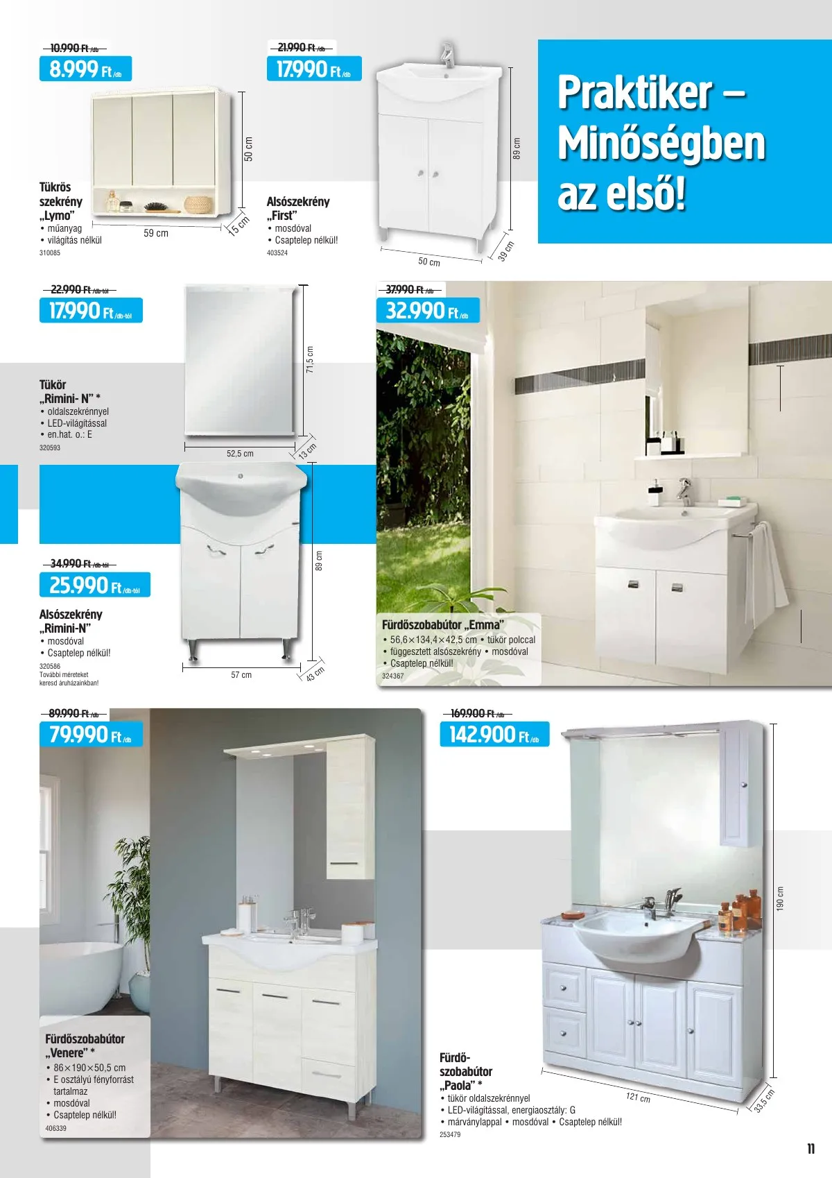 Praktiker akciós újság 01.27–02.07 – 11. oldal