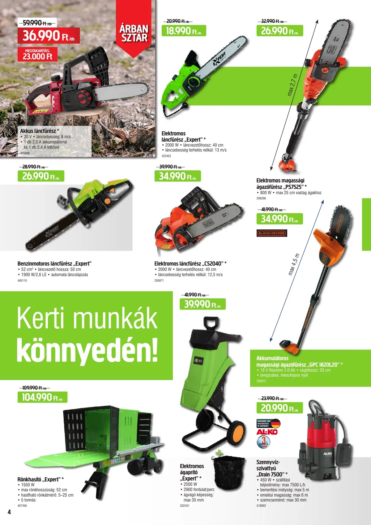 Praktiker akciós újság 03.10–03.21 – 4. oldal