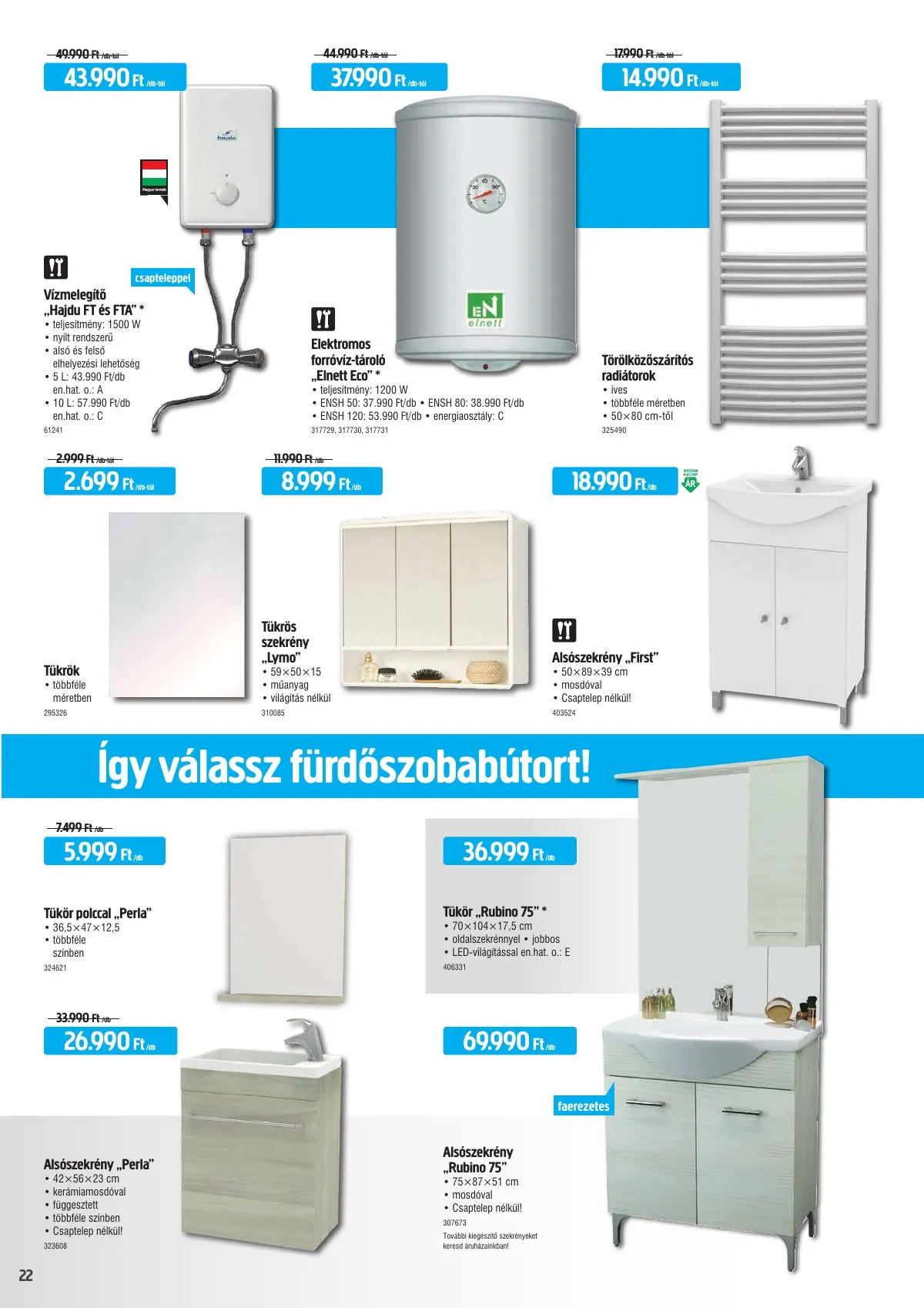 Praktiker akciós újság 04.07–04.18 – 22. oldal