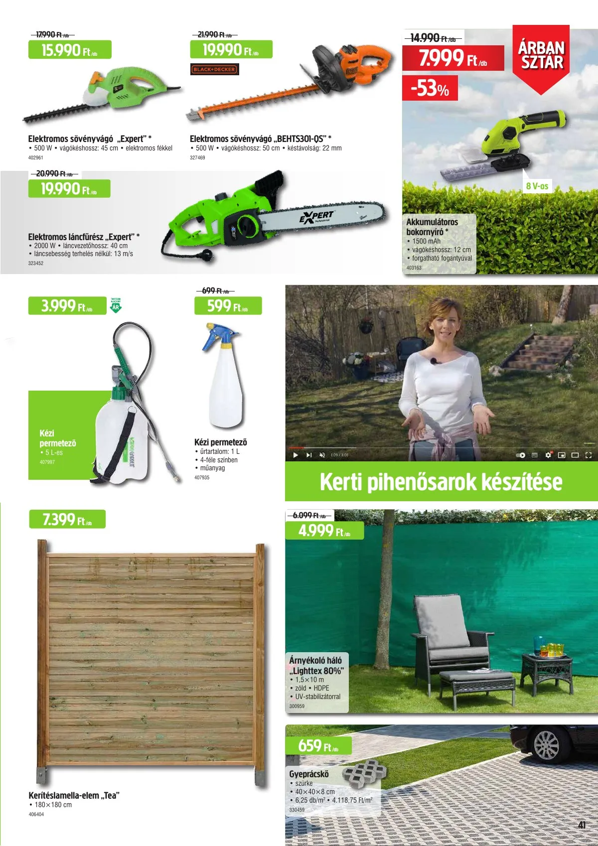 Praktiker akciós újság 04.07–04.18 – 41. oldal