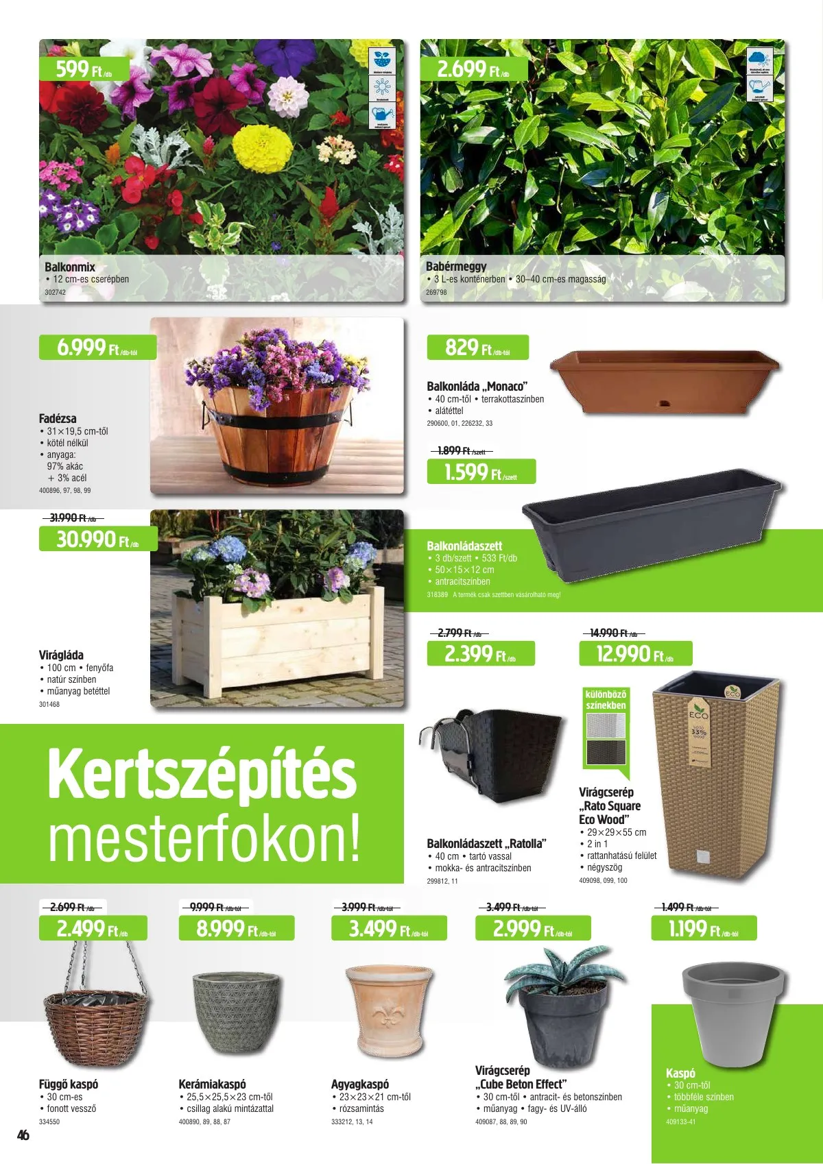 Praktiker akciós újság 04.07–04.18 – 46. oldal