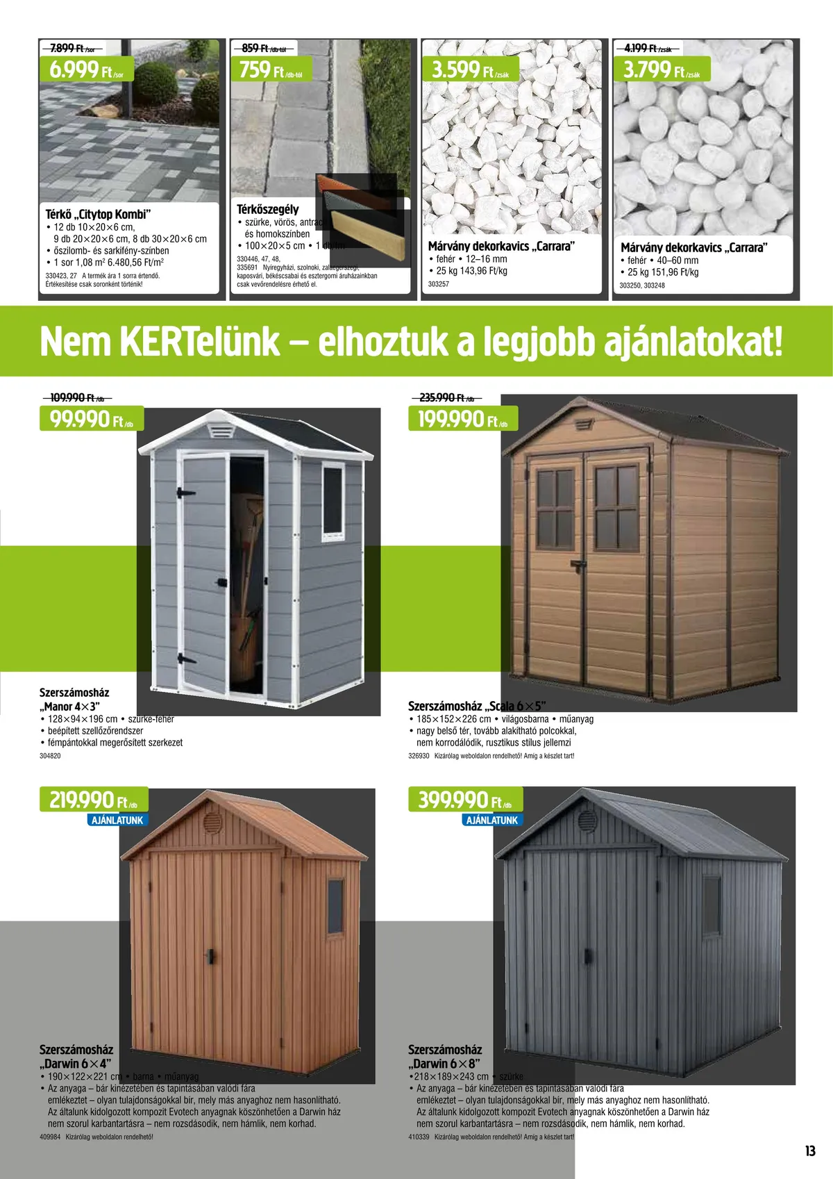 Praktiker akciós újság 06.16–06.27 – 13. oldal