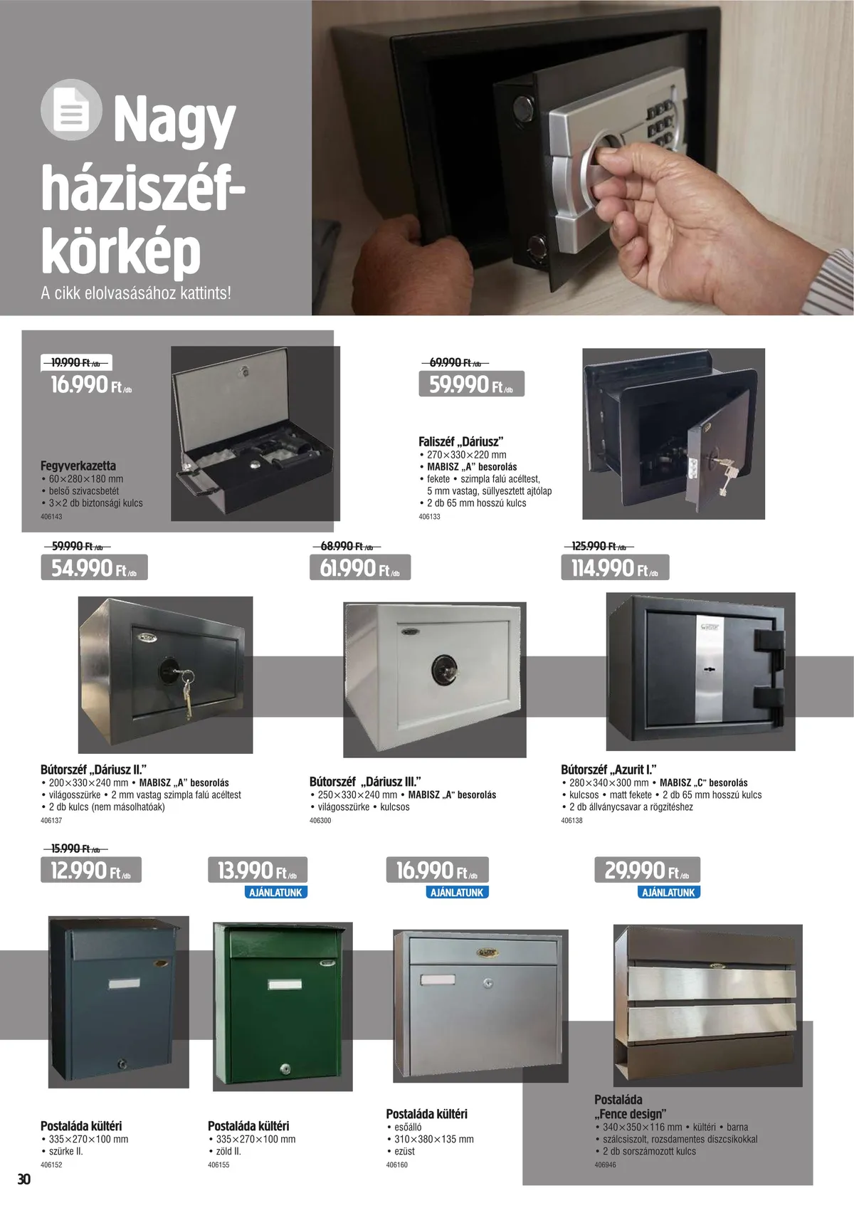 Praktiker akciós újság 06.30–07.11 – 30. oldal