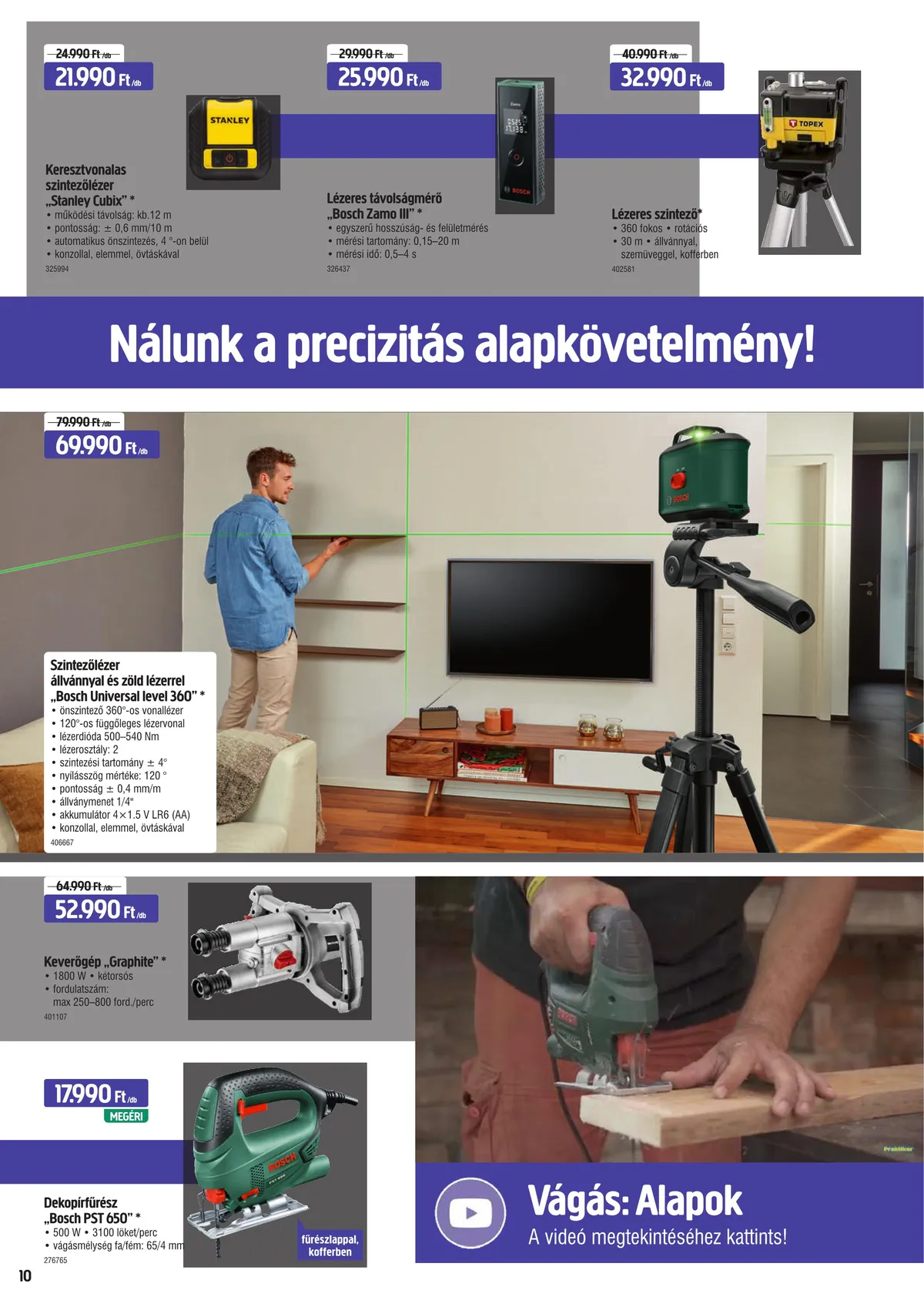Praktiker akciós újság 07.28–08.08 – 10. oldal