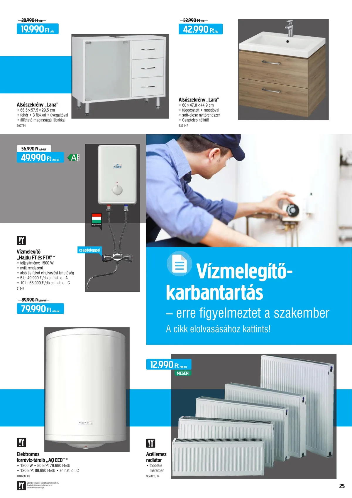 Praktiker akciós újság 07.28–08.08 – 25. oldal