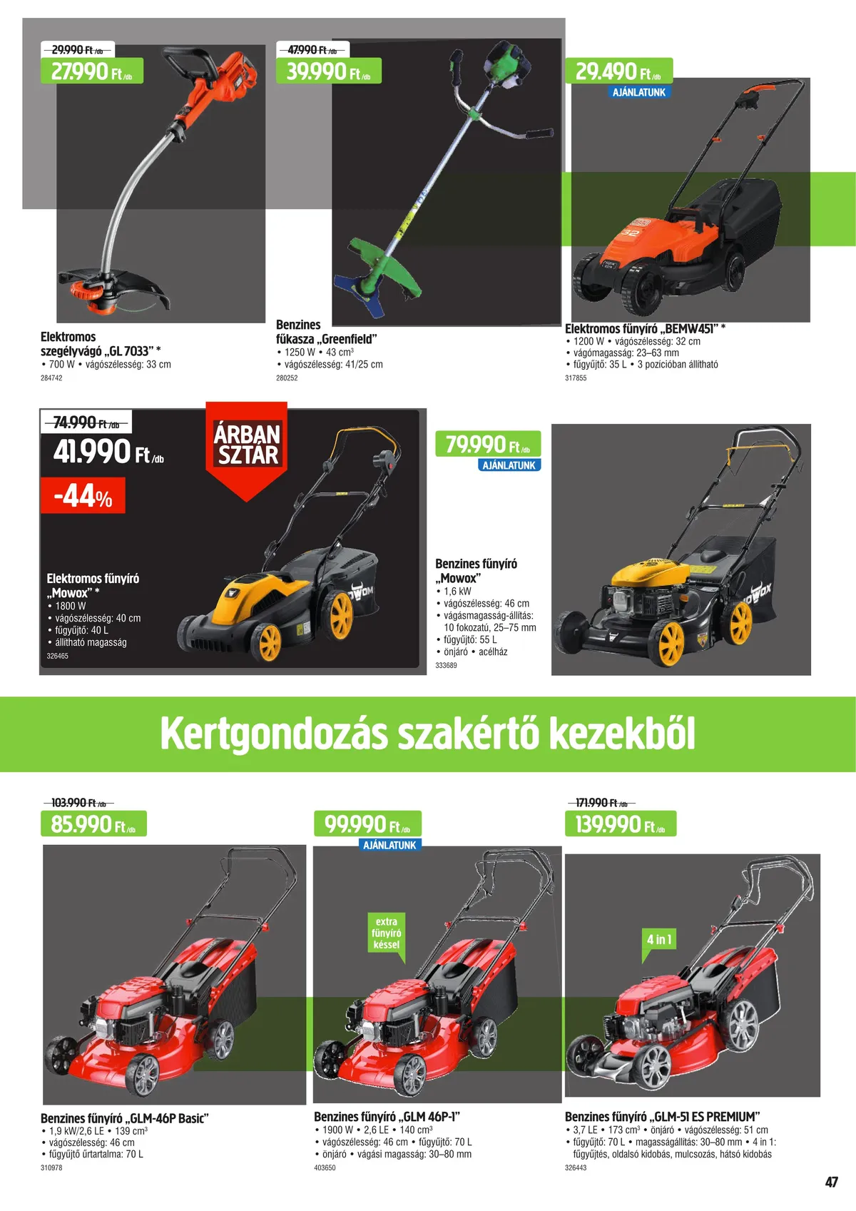 Praktiker akciós újság 08.25–09.05 – 47. oldal
