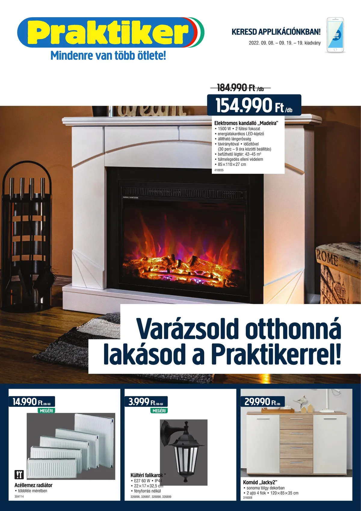 Praktiker akciós újság 09.08–09.19