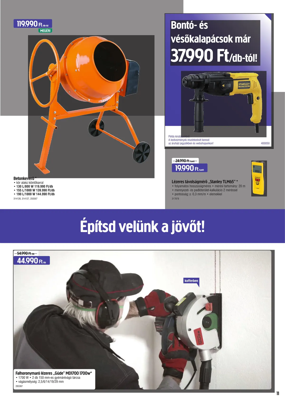 Praktiker akciós újság 09.22–10.03 – 11. oldal