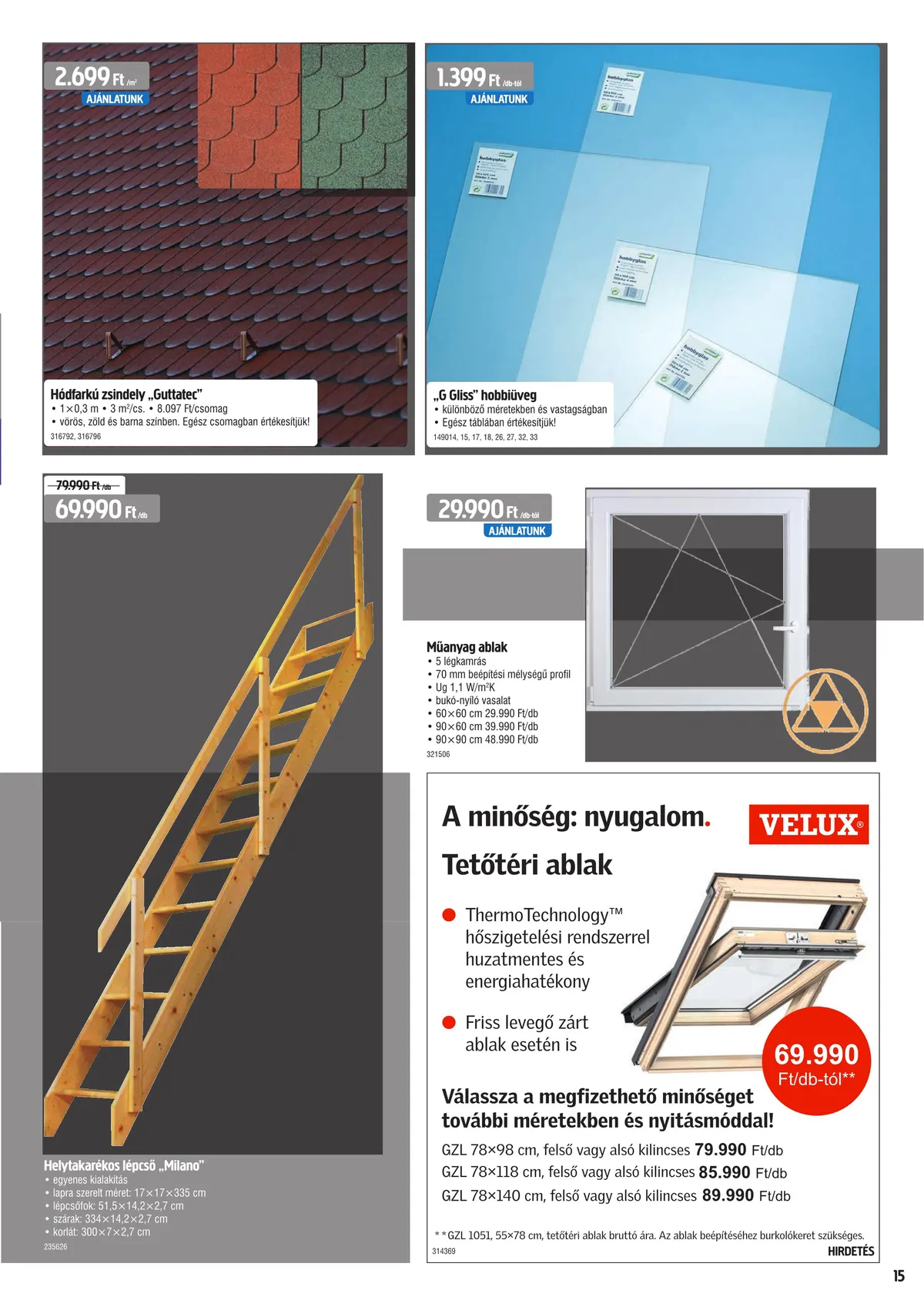 Praktiker akciós újság 09.22–10.03 – 15. oldal
