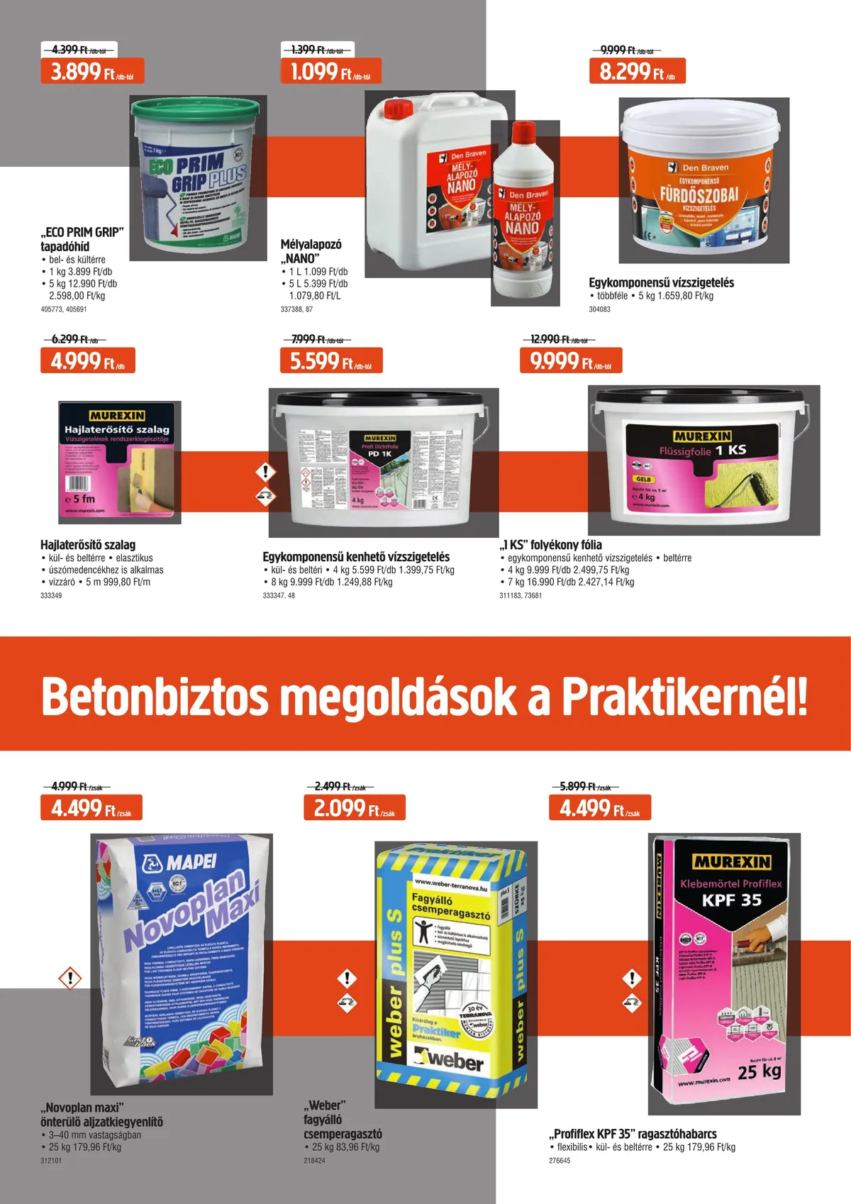 Praktiker akciós újság 09.22–10.03 – 4. oldal