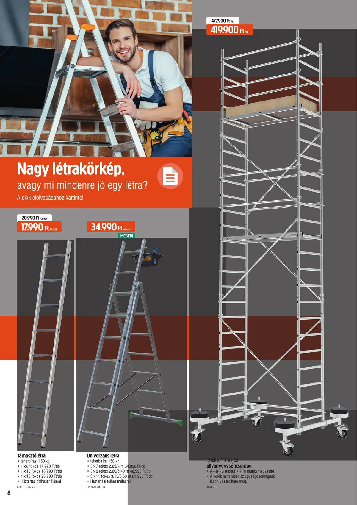 Praktiker akciós újság 09.22–10.03 – 8. oldal
