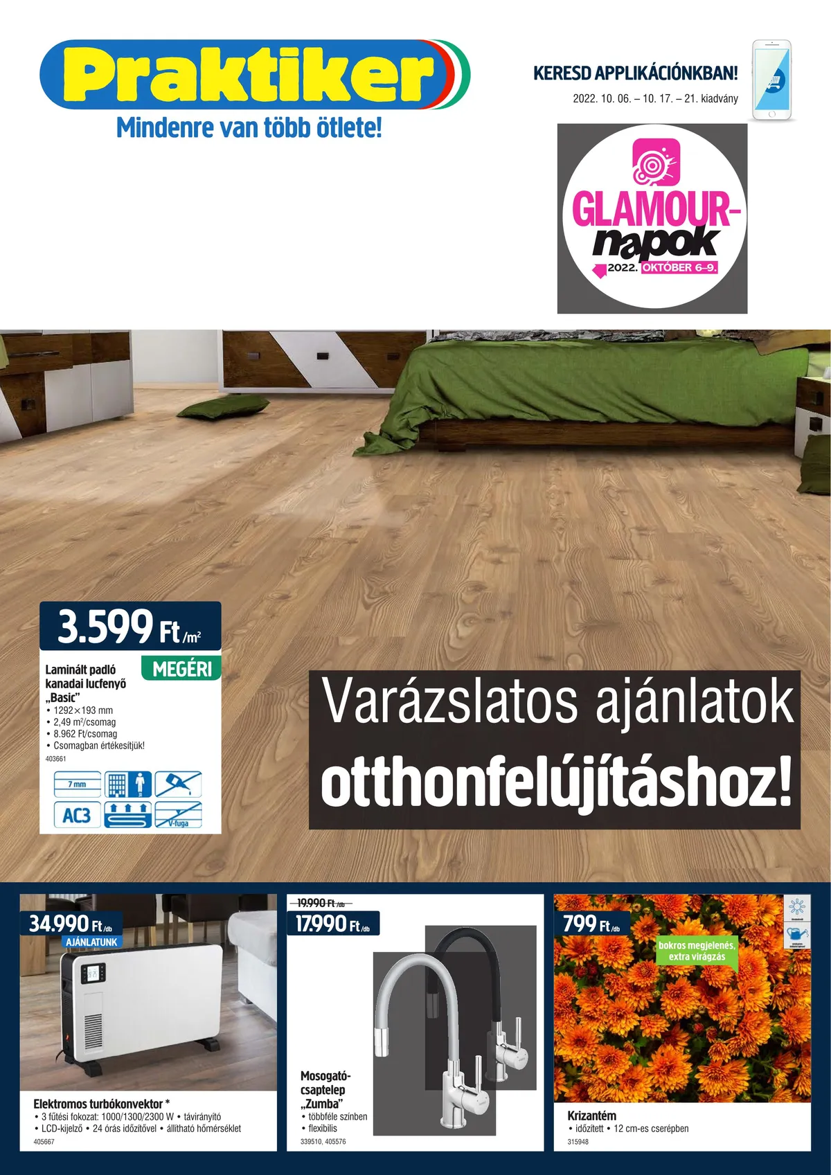 Praktiker akciós újság 10.06–10.17