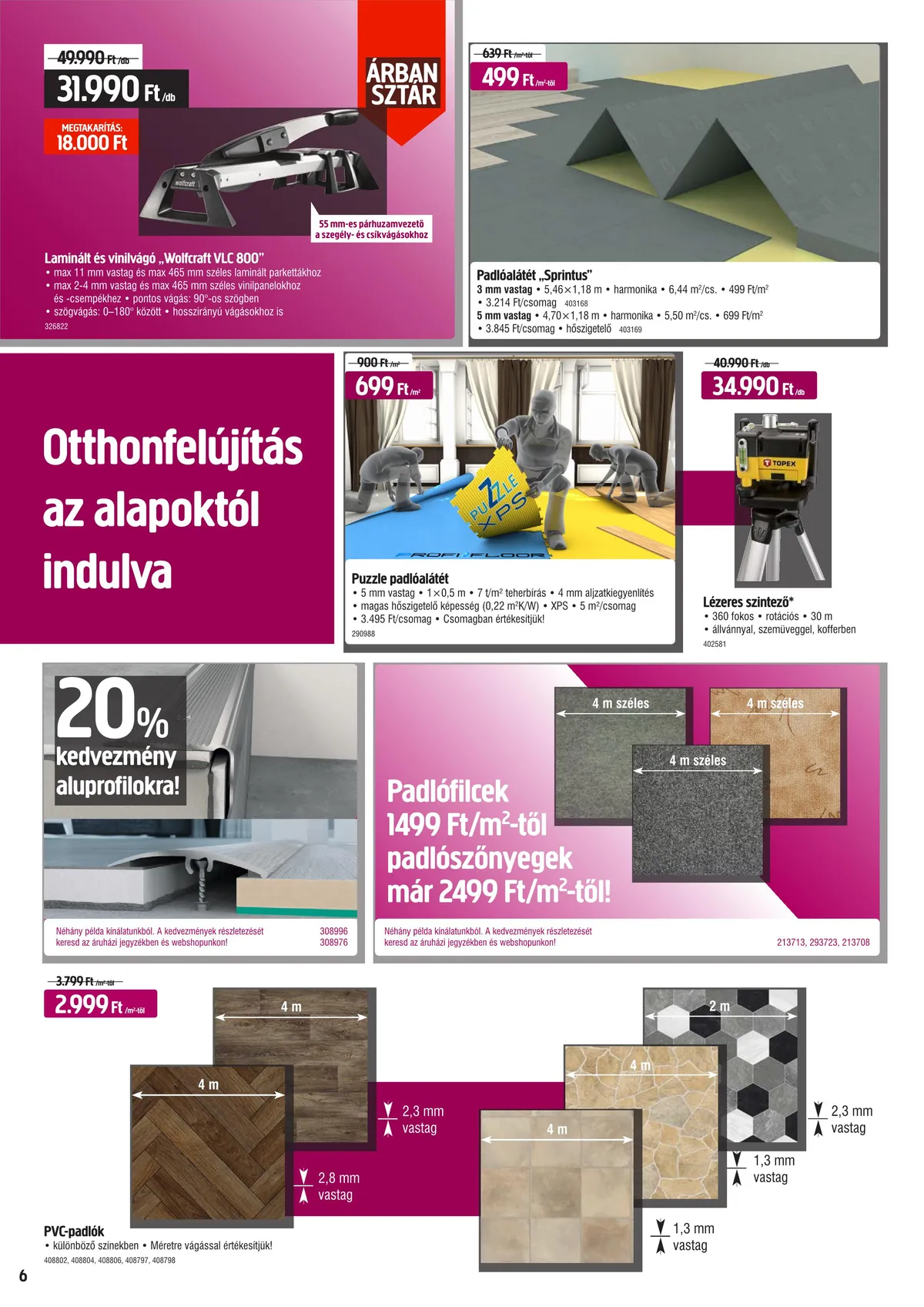 Praktiker akciós újság 10.06–10.17 – 6. oldal