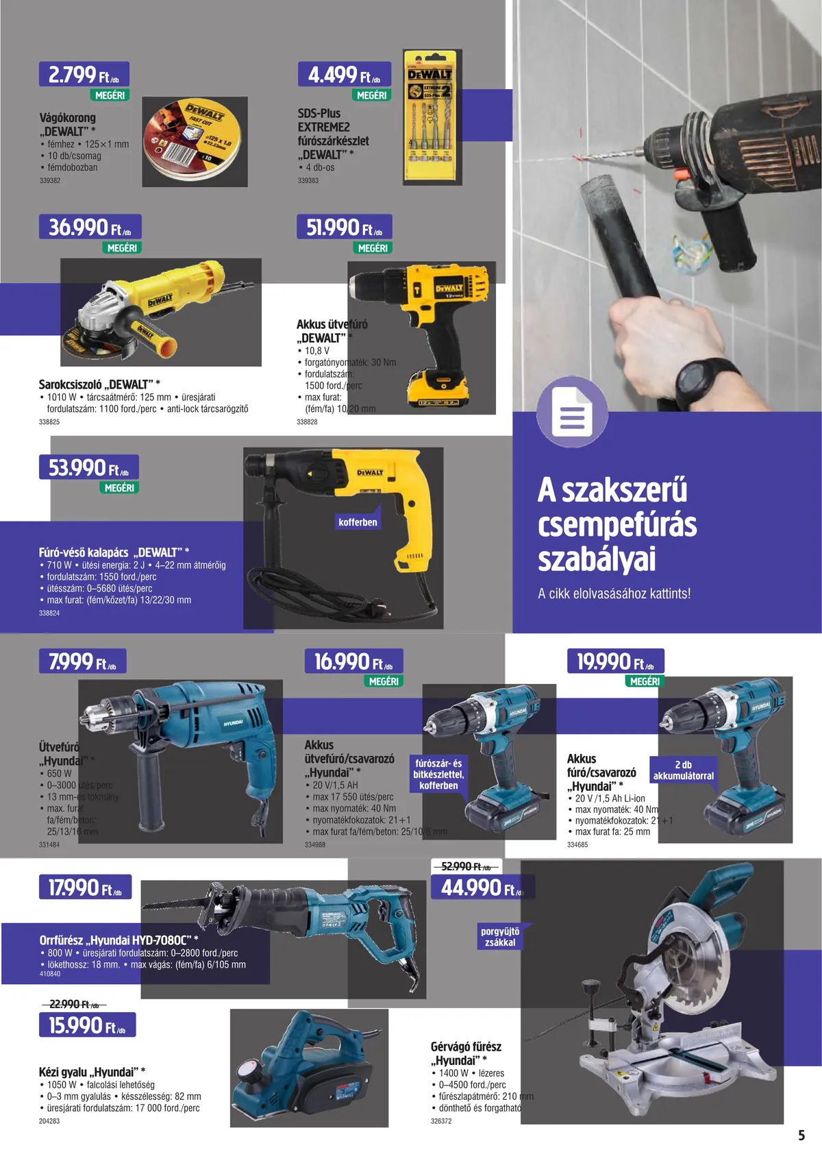 Praktiker akciós újság 11.17–11.28 – 5. oldal