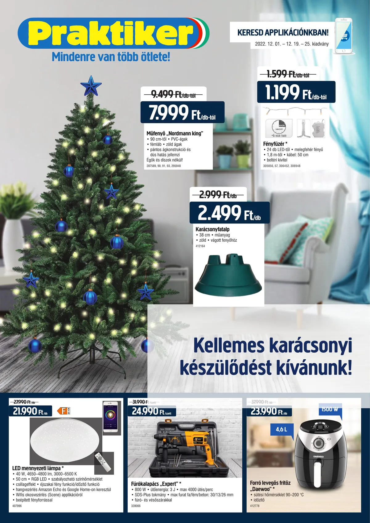 Praktiker akciós újság 12.01–12.19