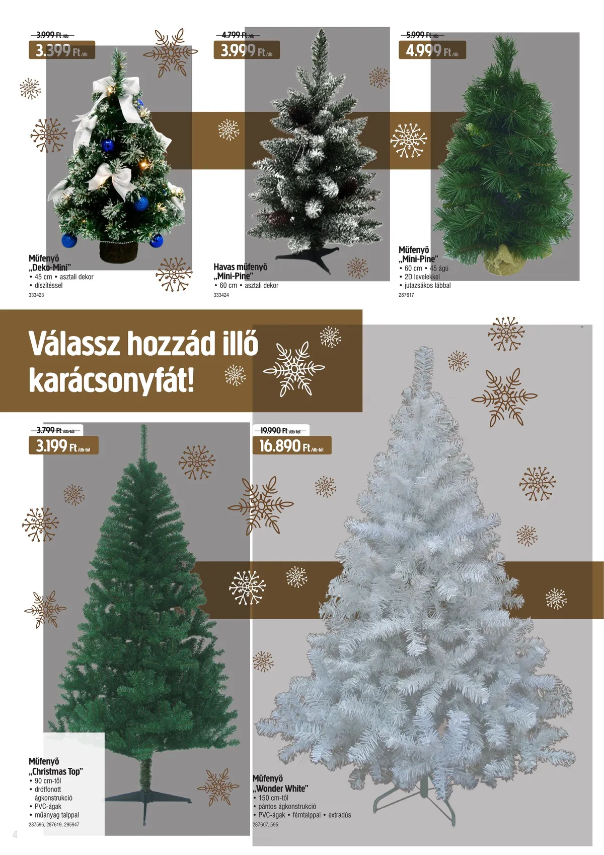 Praktiker akciós újság 12.01–12.19 – 4. oldal