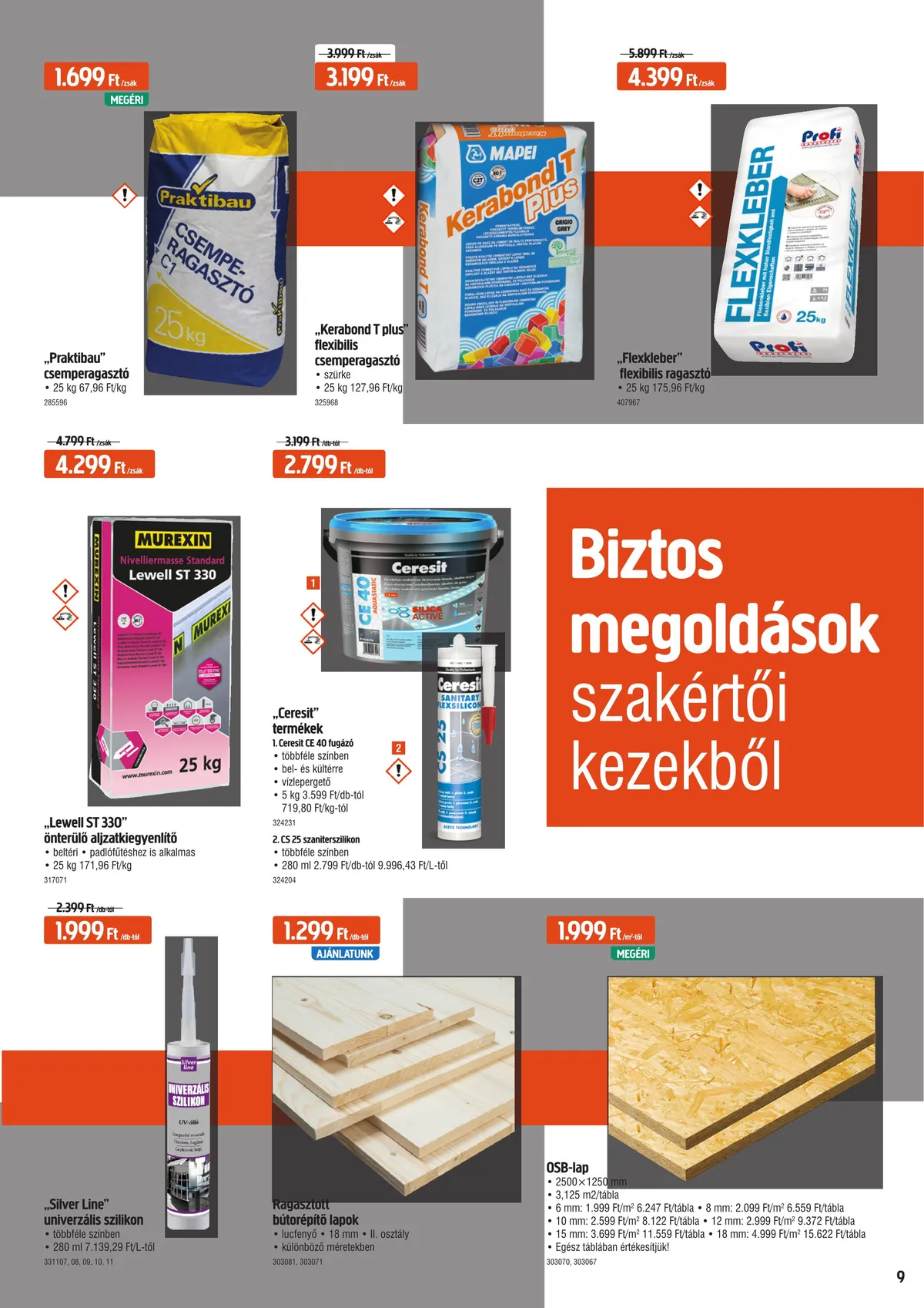 Praktiker akciós újság 12.01–12.19 – 9. oldal