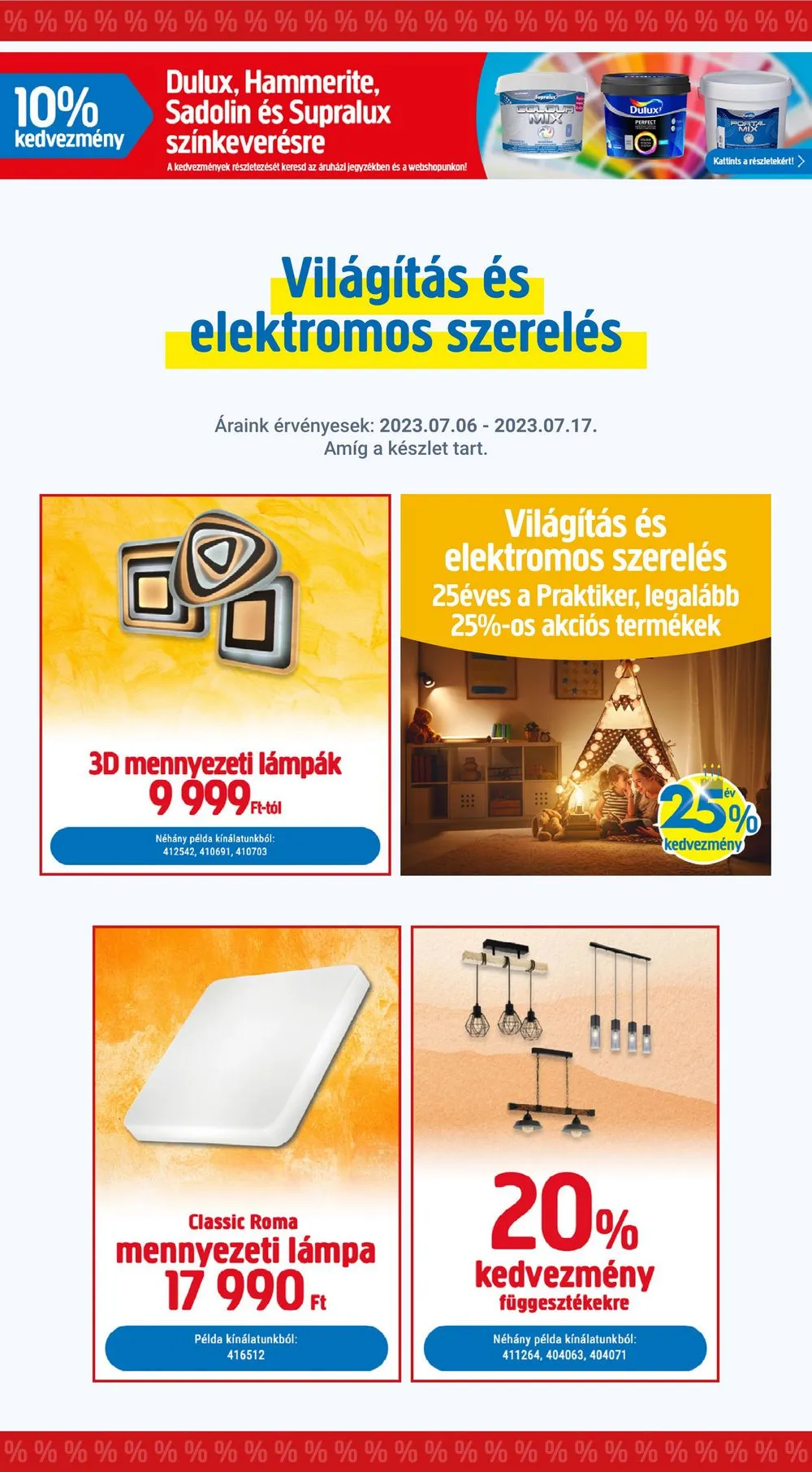Praktiker akciós újság 07.06–07.17 – 14. oldal