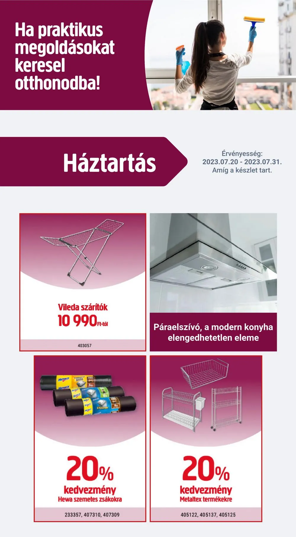 Praktiker akciós újság 07.20–07.31 – 25. oldal