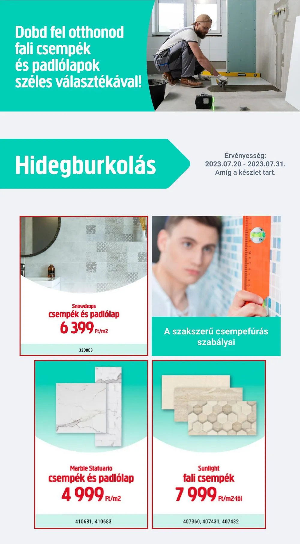 Praktiker akciós újság 07.20–07.31 – 6. oldal