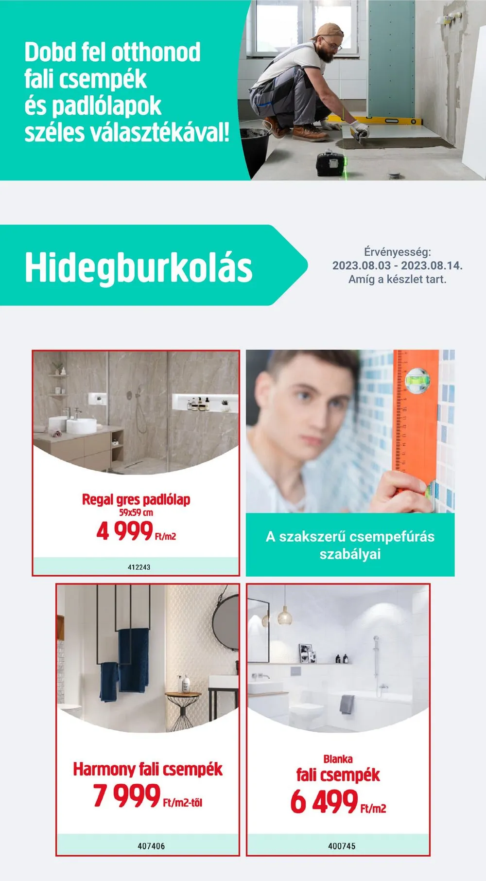 Praktiker akciós újság 08.03–08.14 – 10. oldal