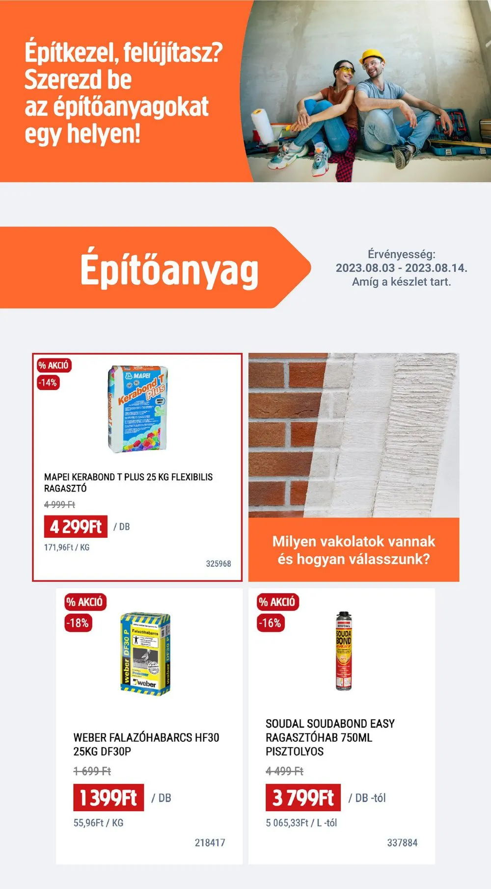 Praktiker akciós újság 08.03–08.14 – 14. oldal