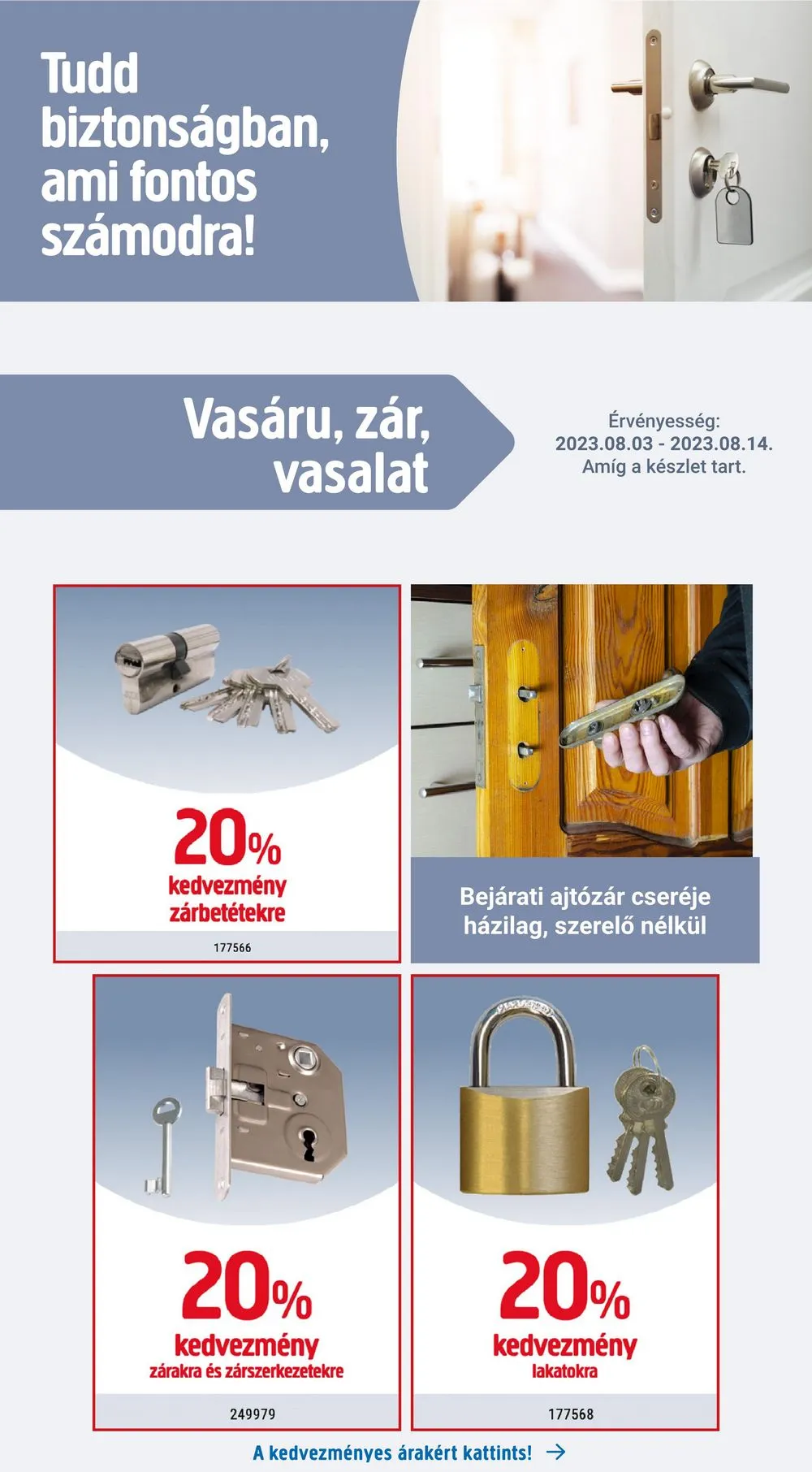 Praktiker akciós újság 08.03–08.14 – 20. oldal
