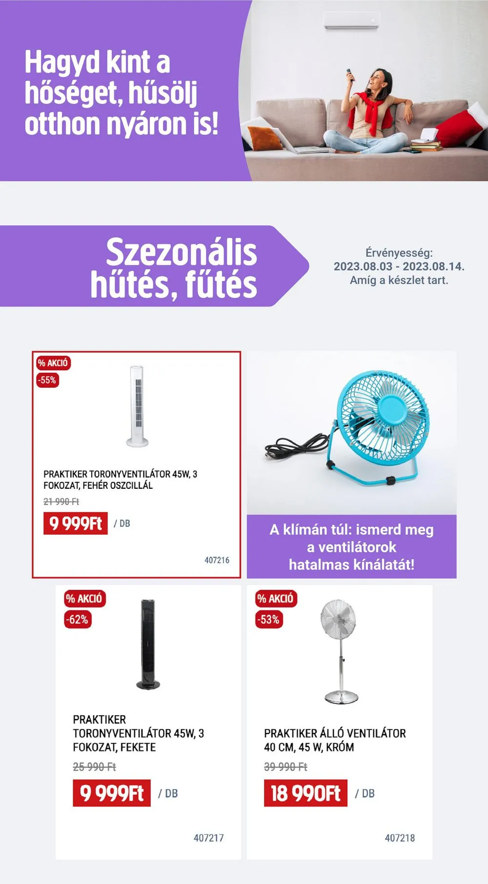 Praktiker akciós újság 08.03–08.14 – 28. oldal