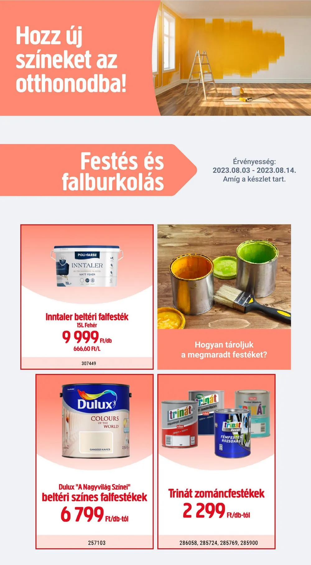 Praktiker akciós újság 08.03–08.14 – 8. oldal