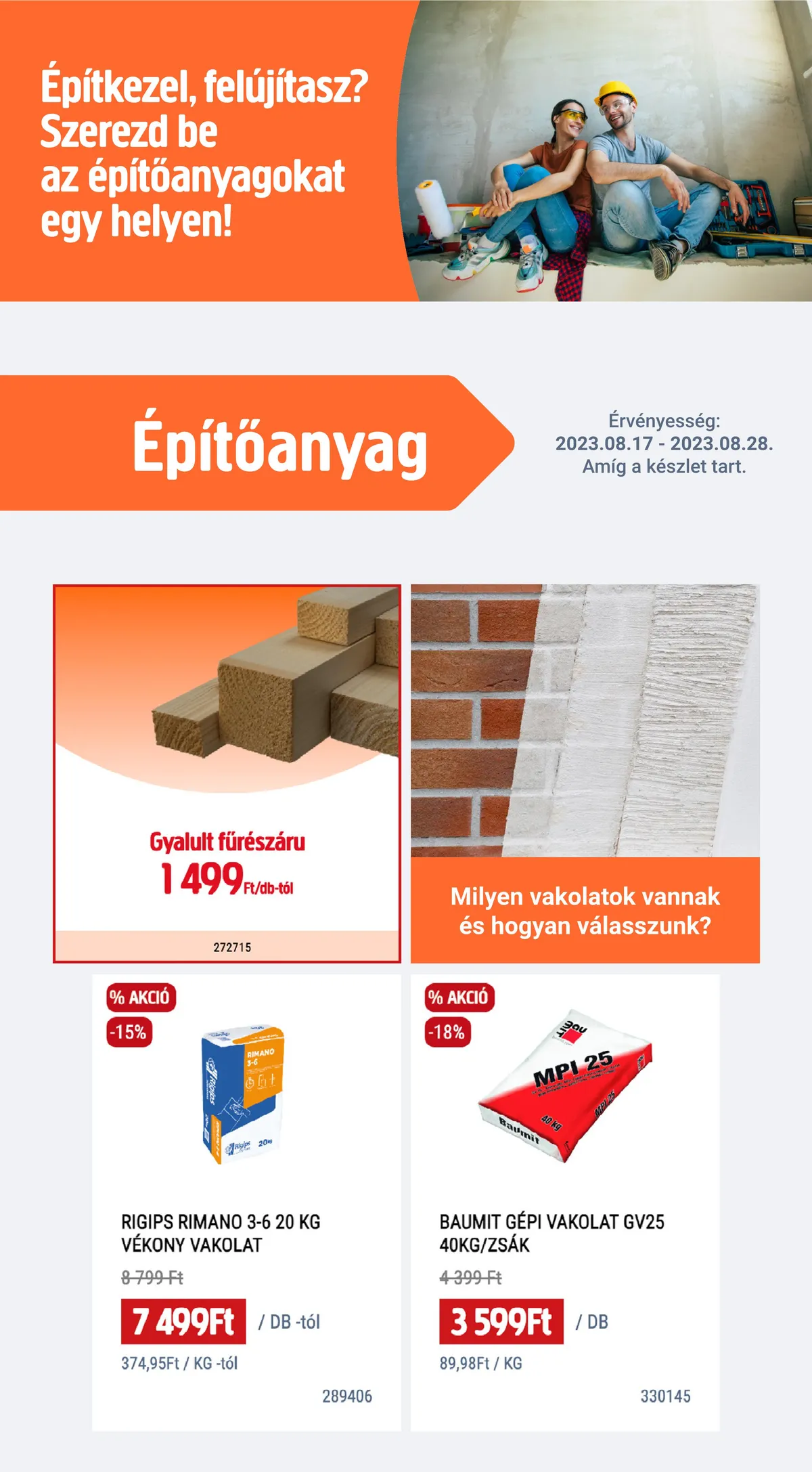 Praktiker akciós újság 08.17–08.28 – 14. oldal
