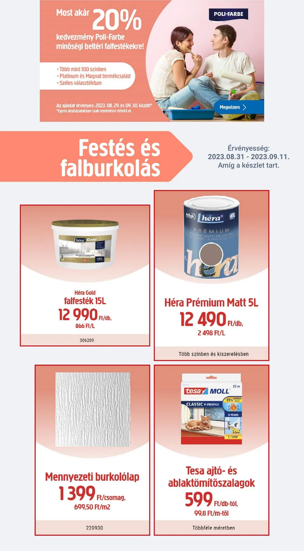 Praktiker akciós újság 08.31–09.11 – 4. oldal