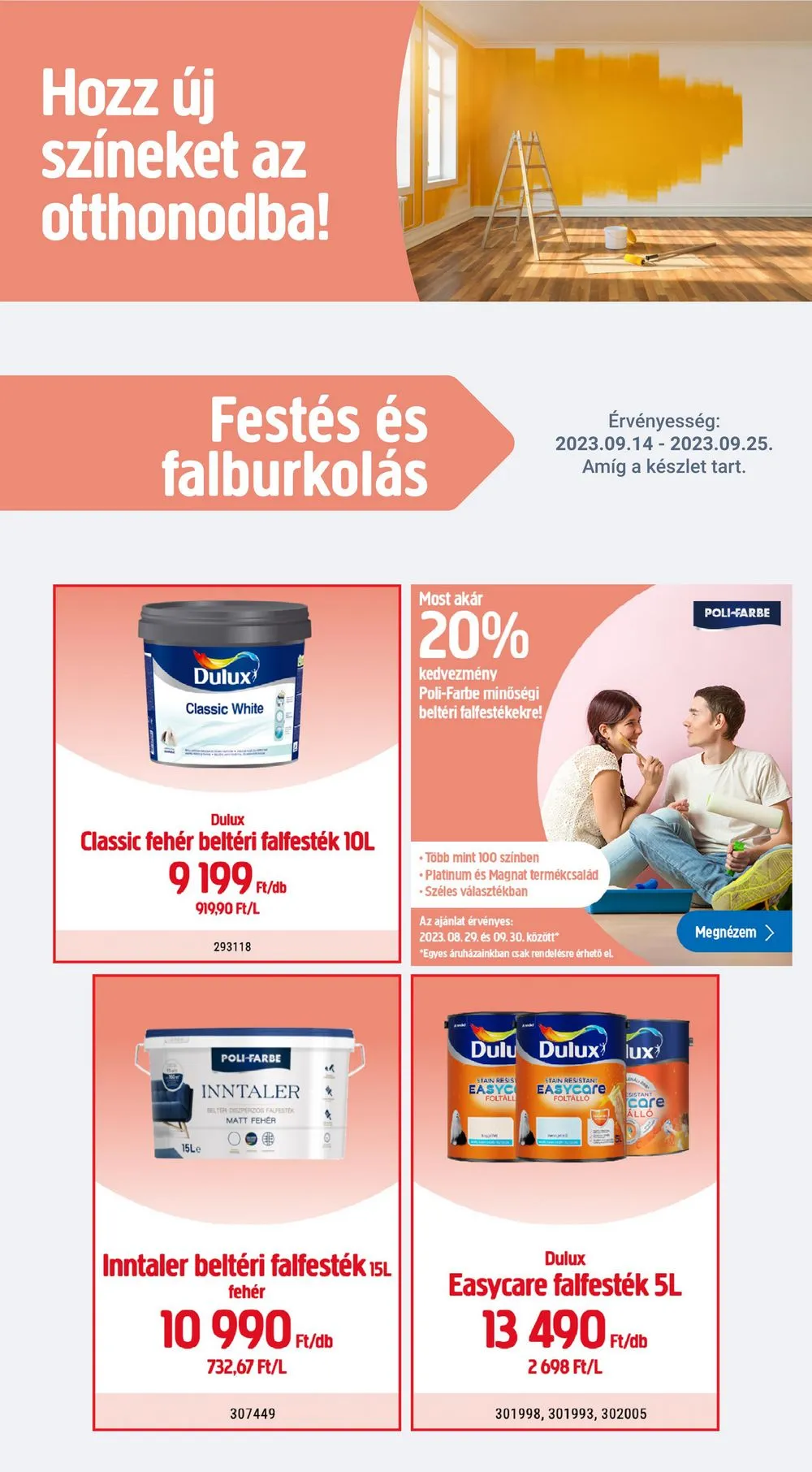 Praktiker akciós újság 09.14–09.25 – 12. oldal